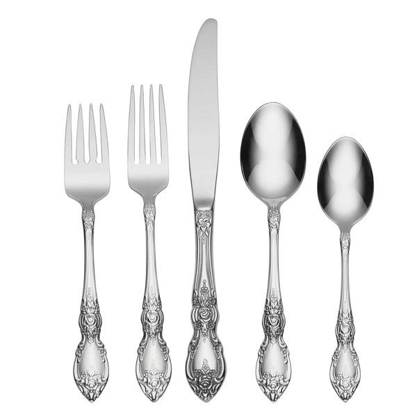 Oneida Wordsworth 45 Piece Everyday Flatware Set & Reviews | Wayfair
