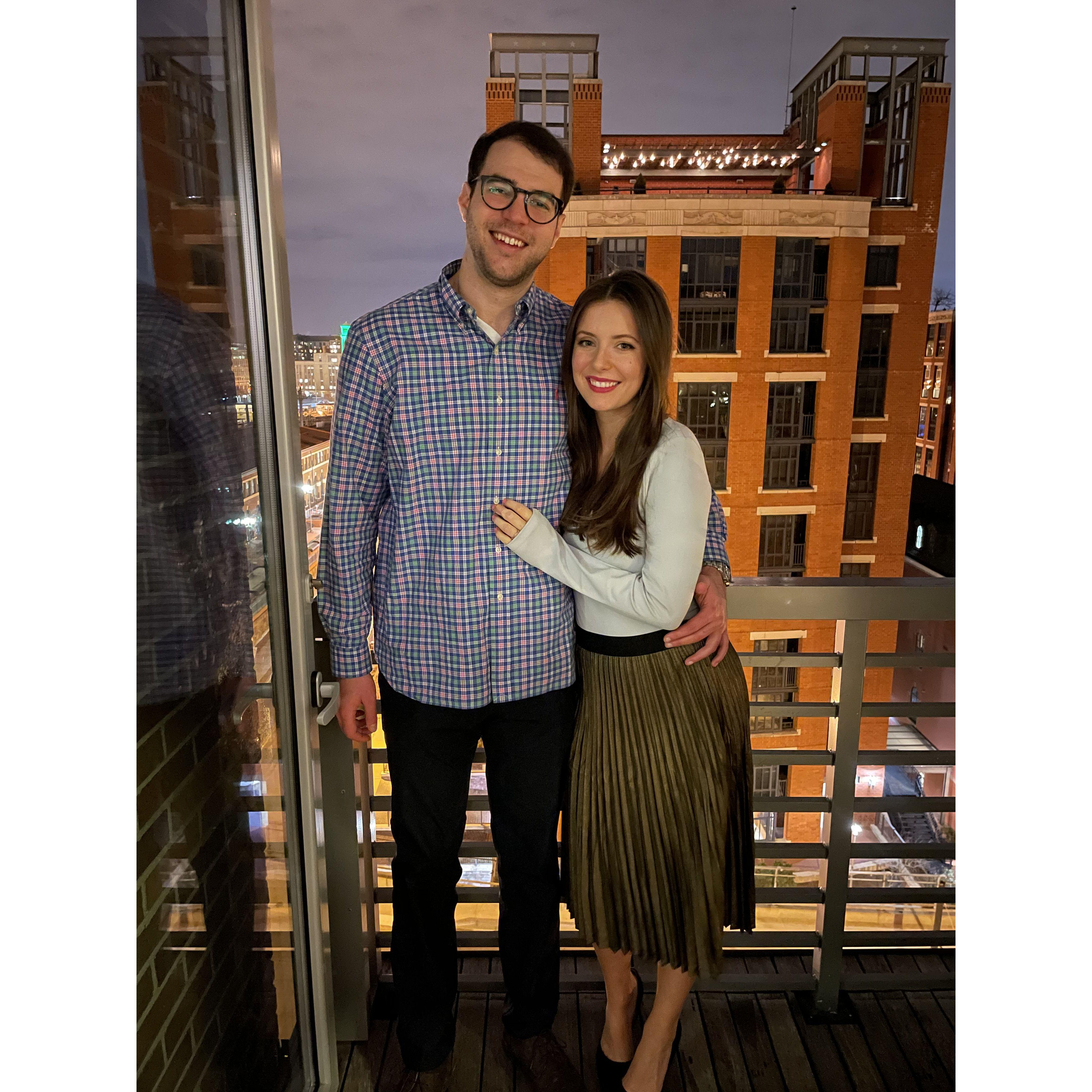 Our first New Years Eve together