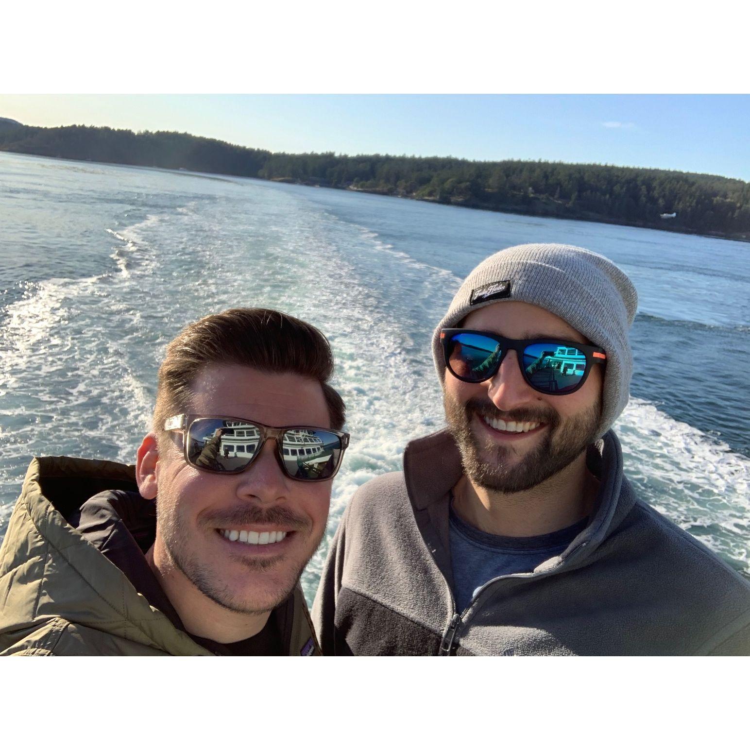 Ferry Ride in Northern Washington