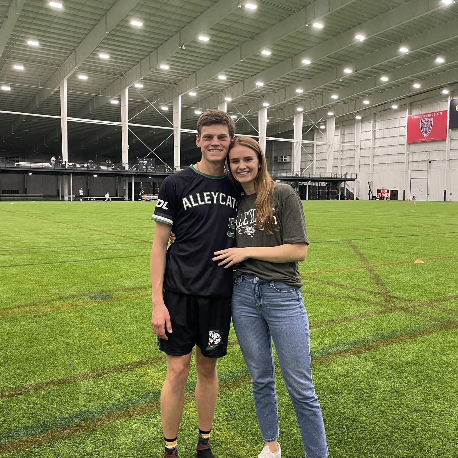 5/6/23 - Frisbee debut in Indianapolis