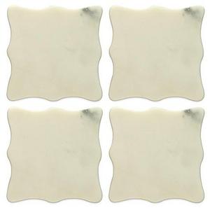 Thirstystone® Marble Shield Coaster in White