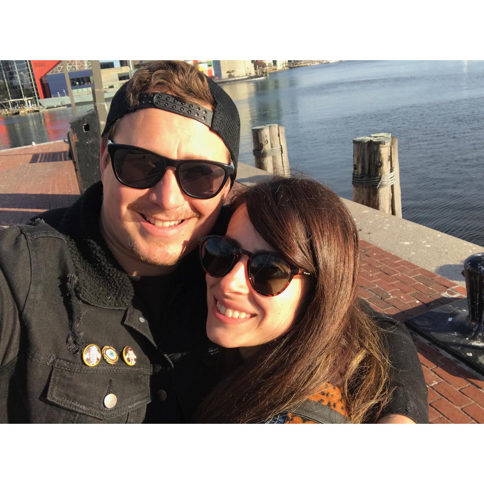 On this day, we drove down to Baltimore literally to get crab cakes. They were crabtacular!