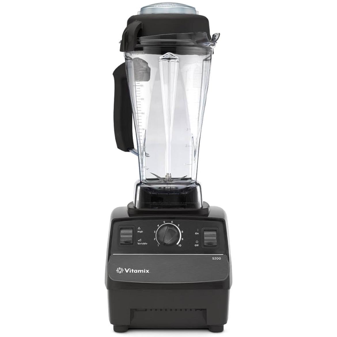 Vitamix 5200 Blender, Professional-Grade, Container, Self-Cleaning 64 oz, Black/Grey