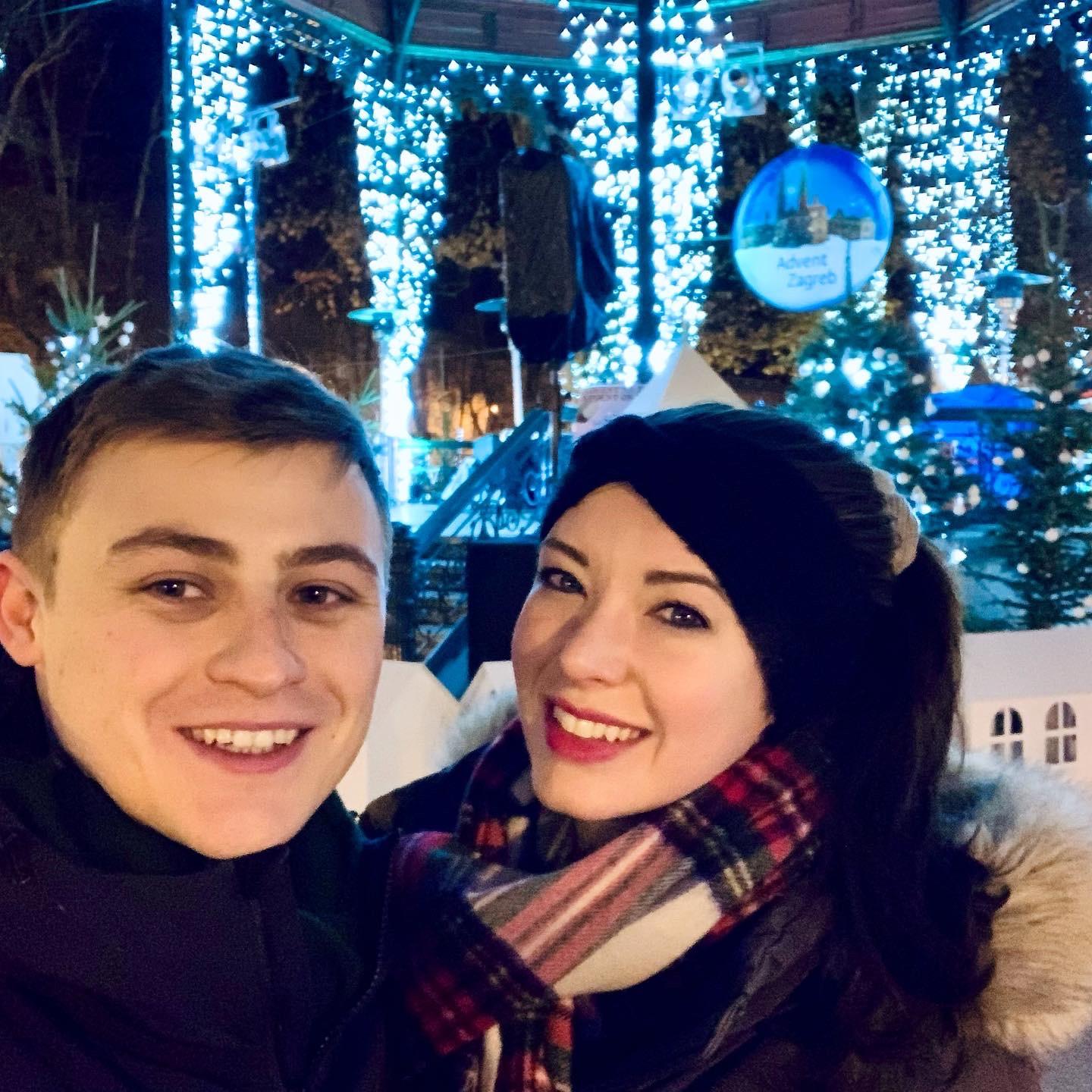 Trip to the Christmas market in Zagreb, Croatia