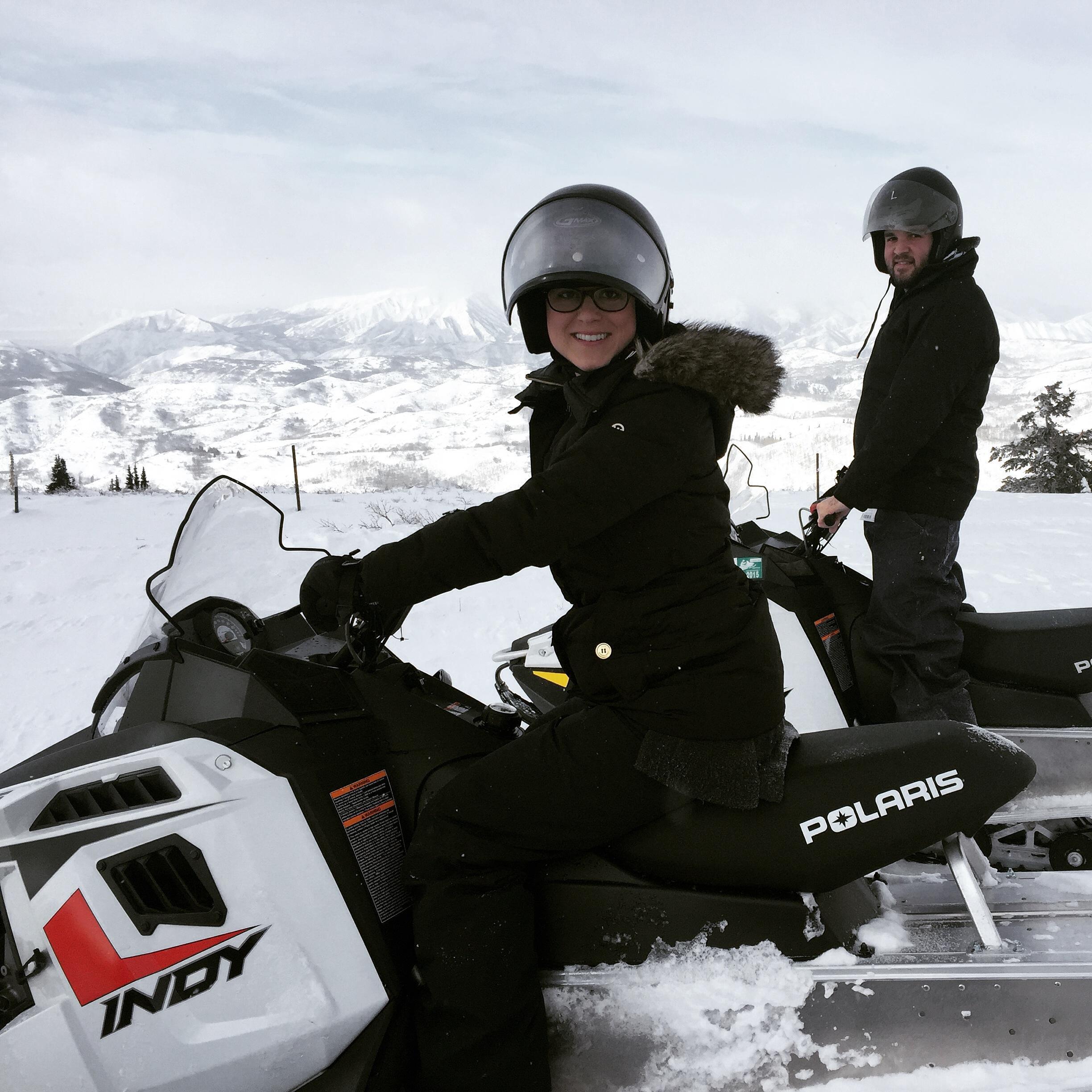 Our first trip to the snow - Utah 1/3/15