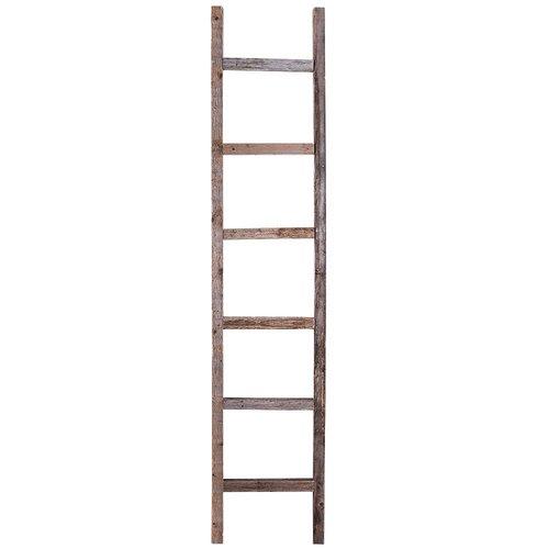 BarnwoodUSA Rustic 5 ft Blanket Ladder