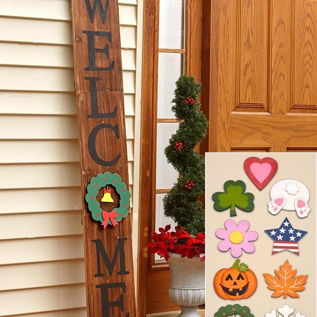 10-Pc. Interchangeable 5-Ft. Welcome Sign