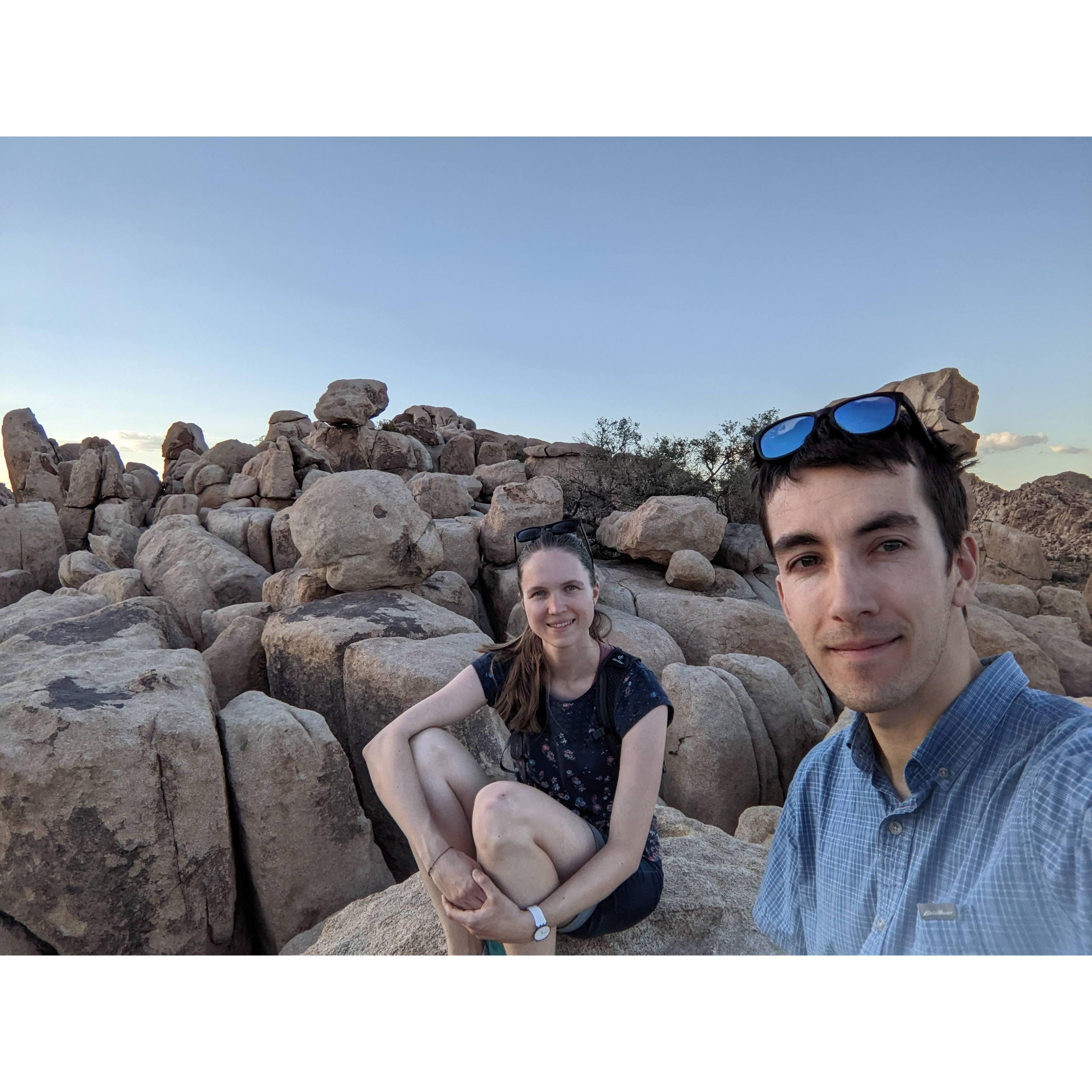 Visit to Joshua Tree National Park as part of our California trip!