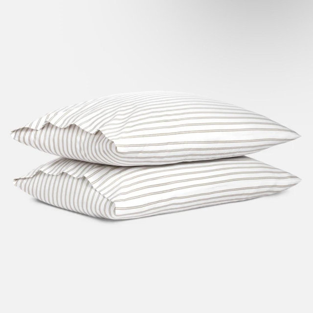 Classic Percale Pillowcase Set - Standard Size