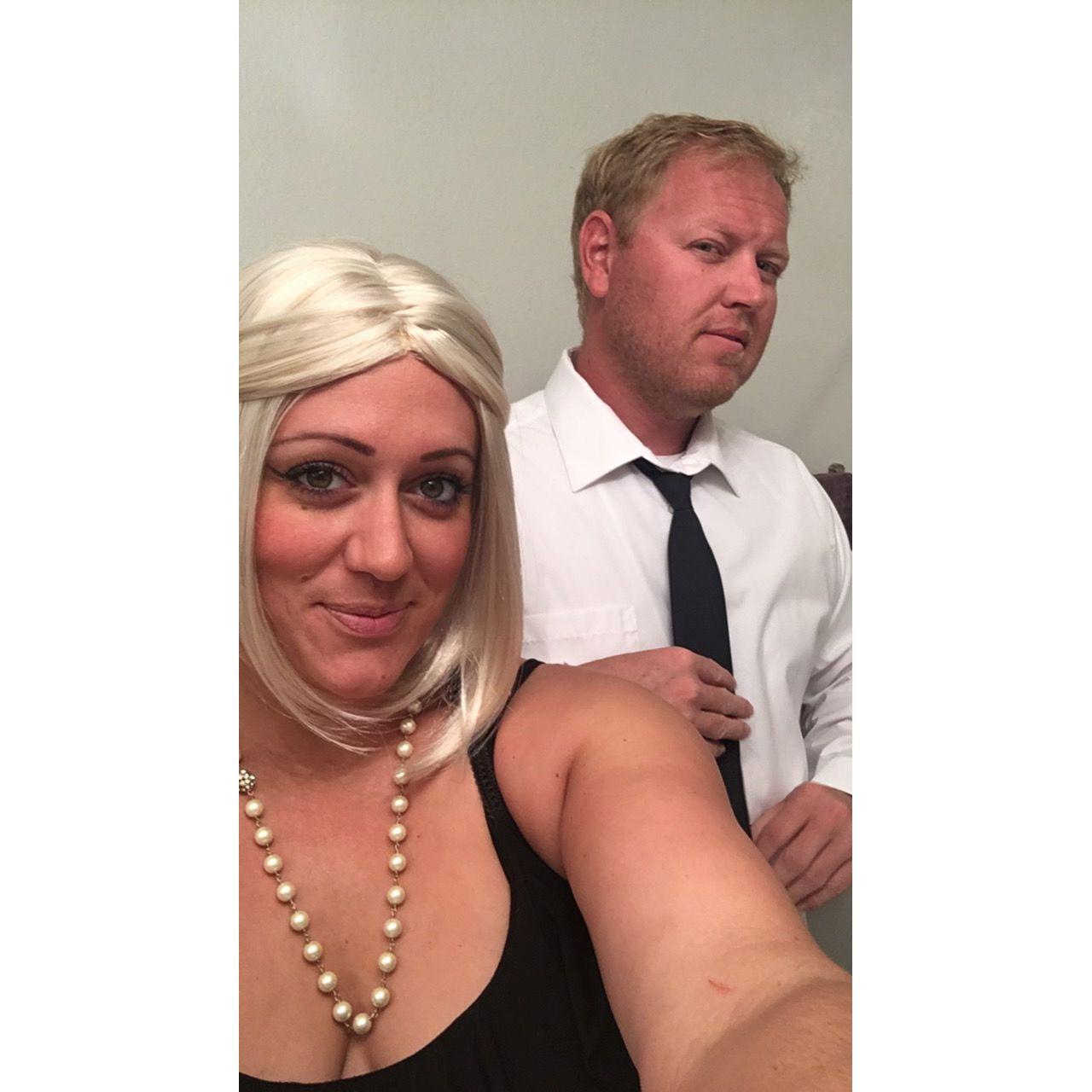 Murder mystery party.