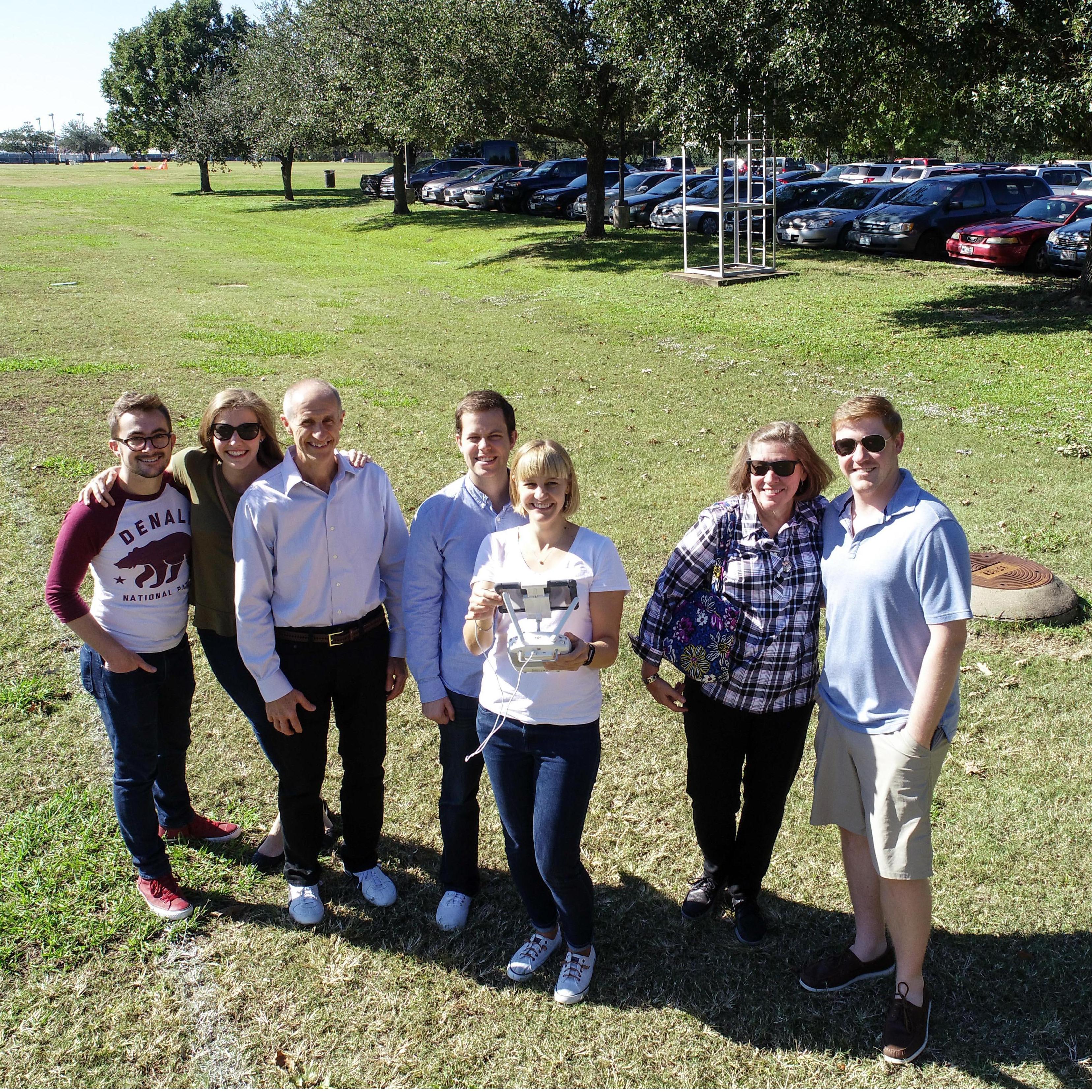 Photo by Kirsten's lab's drone