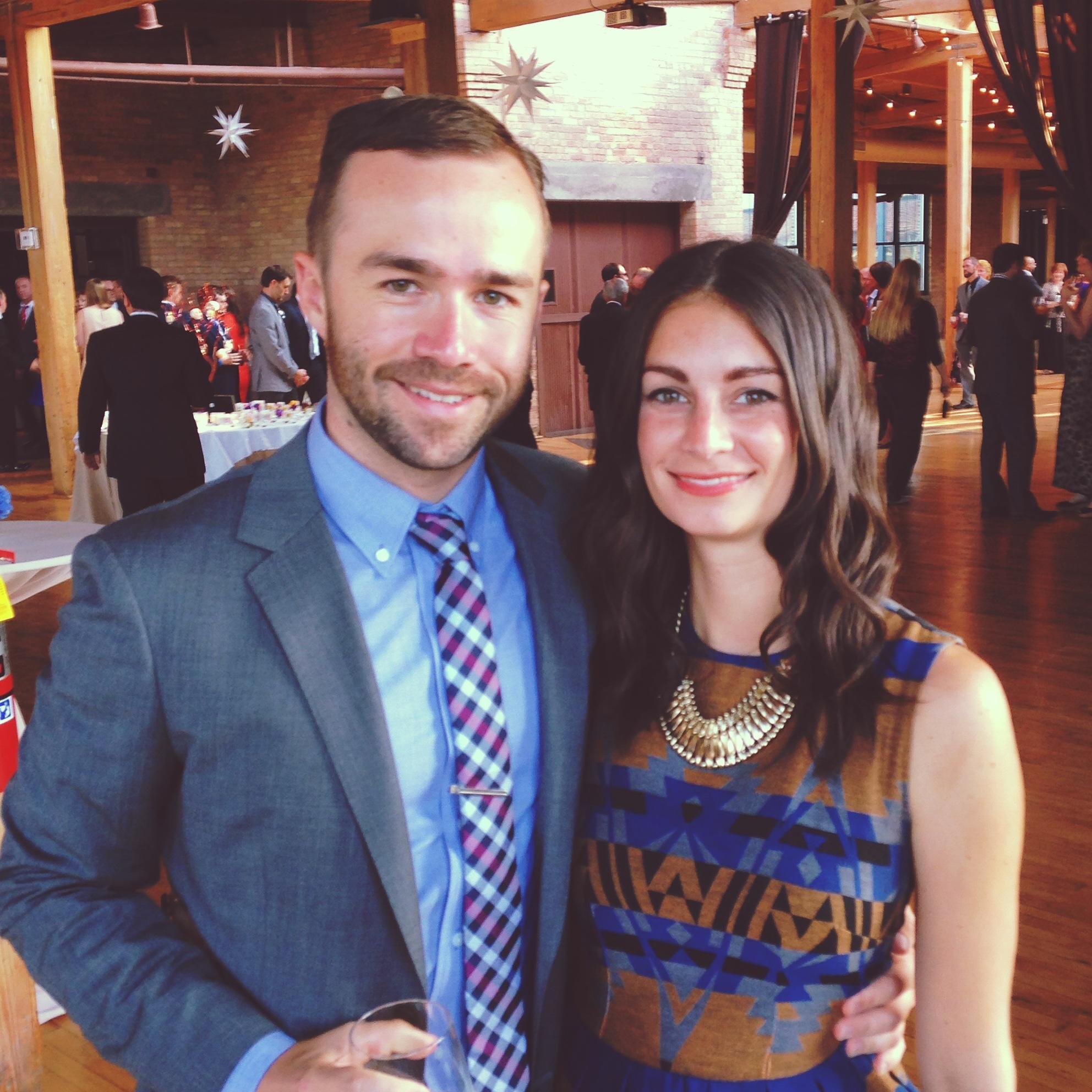 Justin and Dominique's wedding. 2014