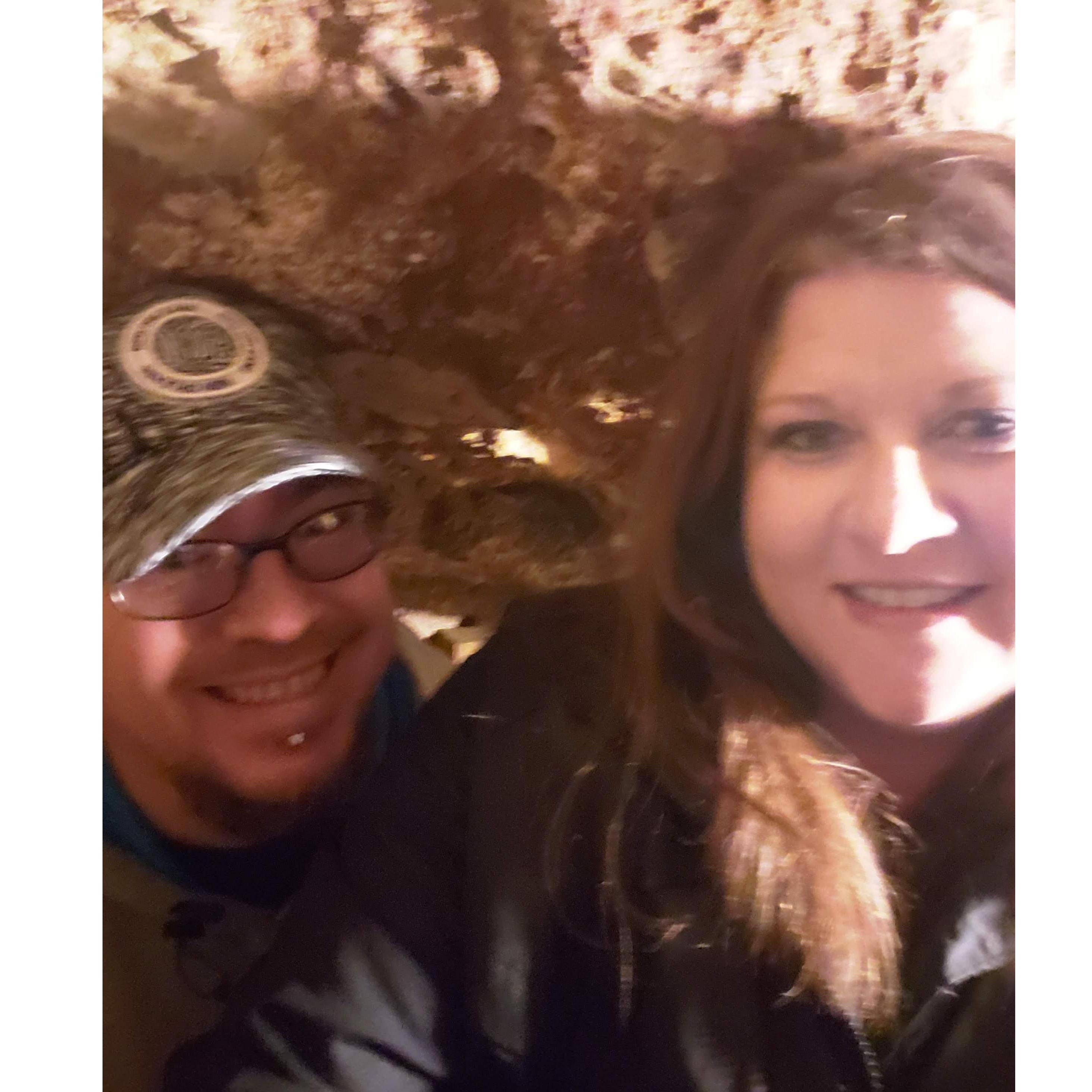 Valentine's date night at Rushmore Cave