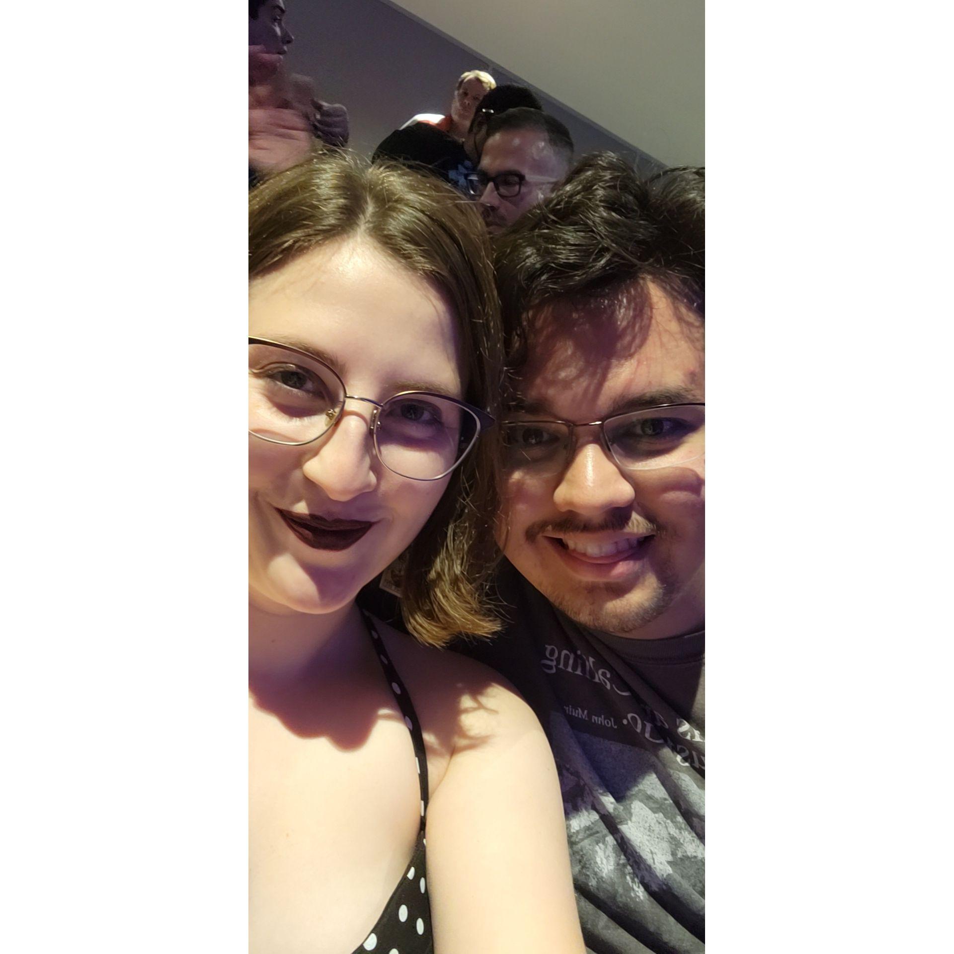 Seeing a Ghost concert together