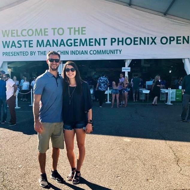February 3, 2018
Cheering on golf at the Phoenix Open