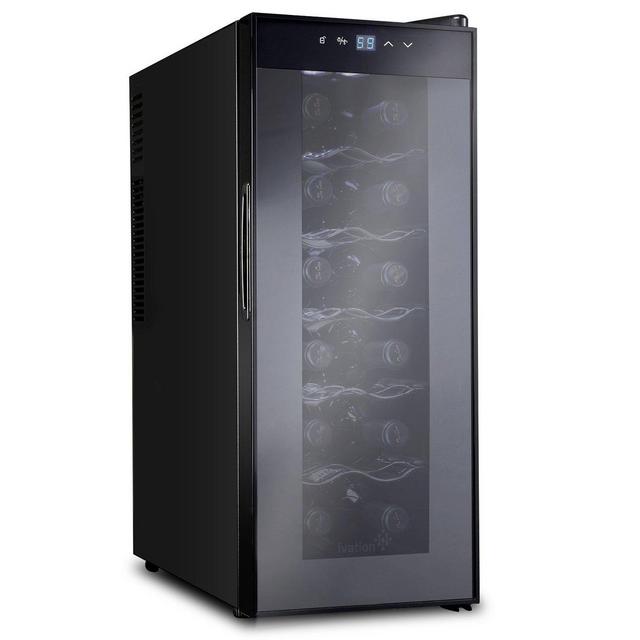 12 Bottle Thermoelectric Wine Cooler
