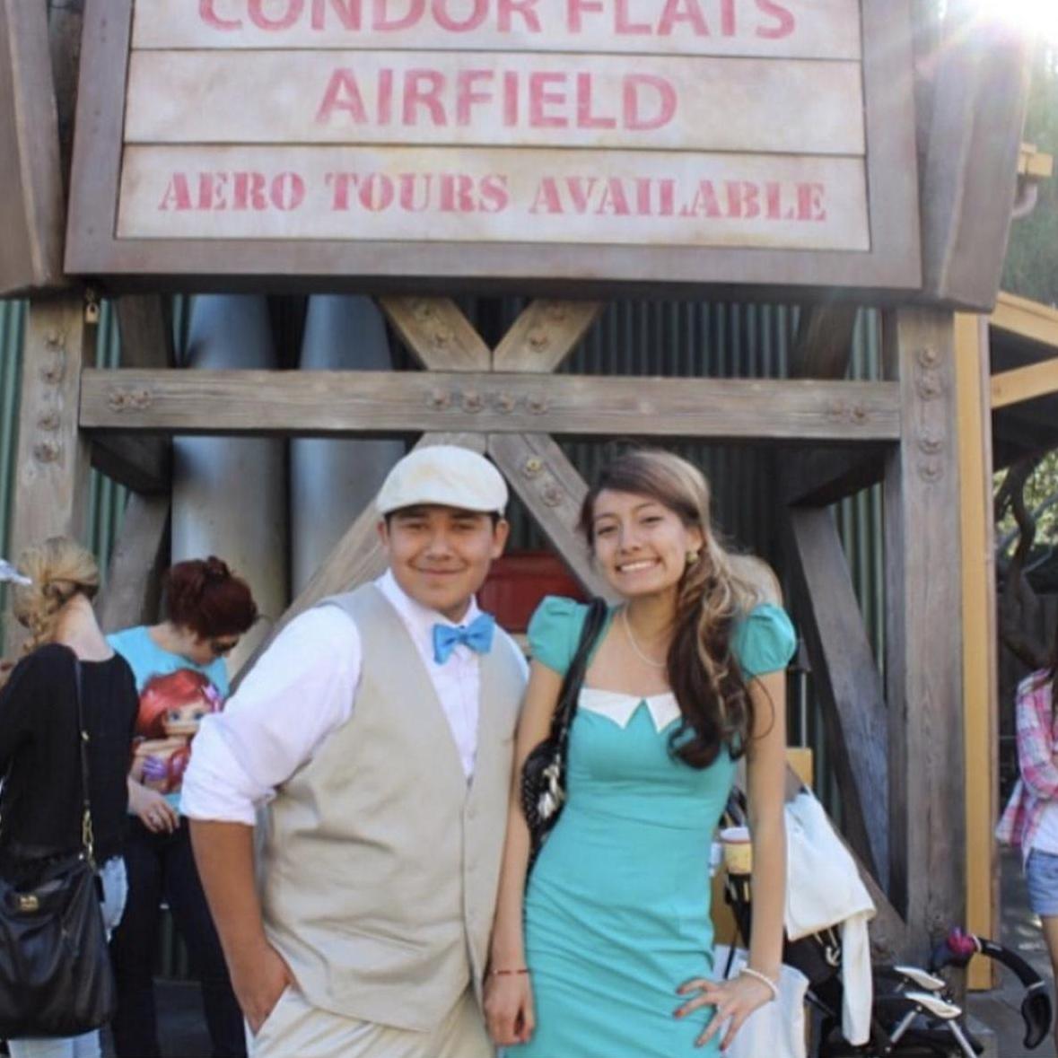 Dapper Day at Disneyland, we got all dressed up!
