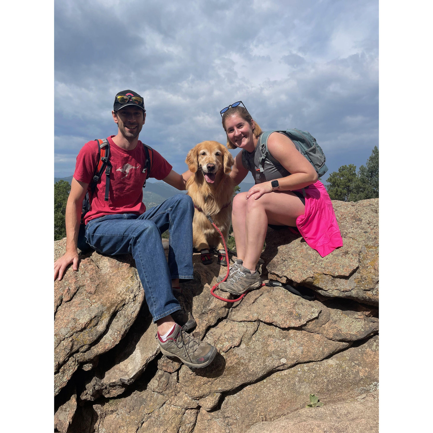 Hiking at Mt Falcon with Buckey