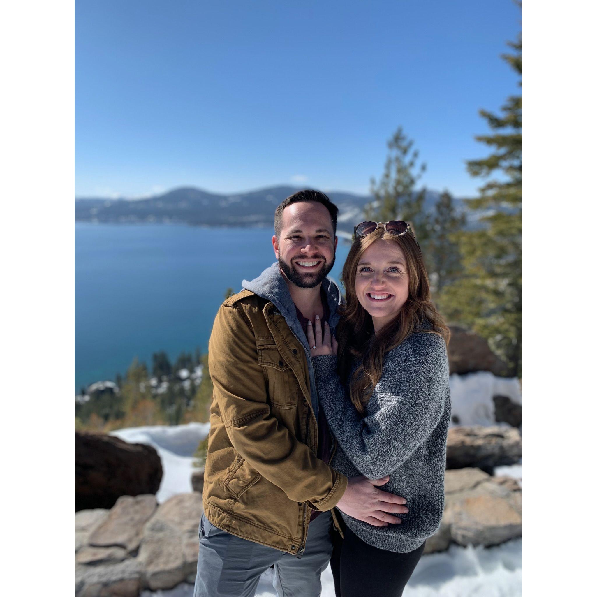 Our Engagement at Lake Tahoe!