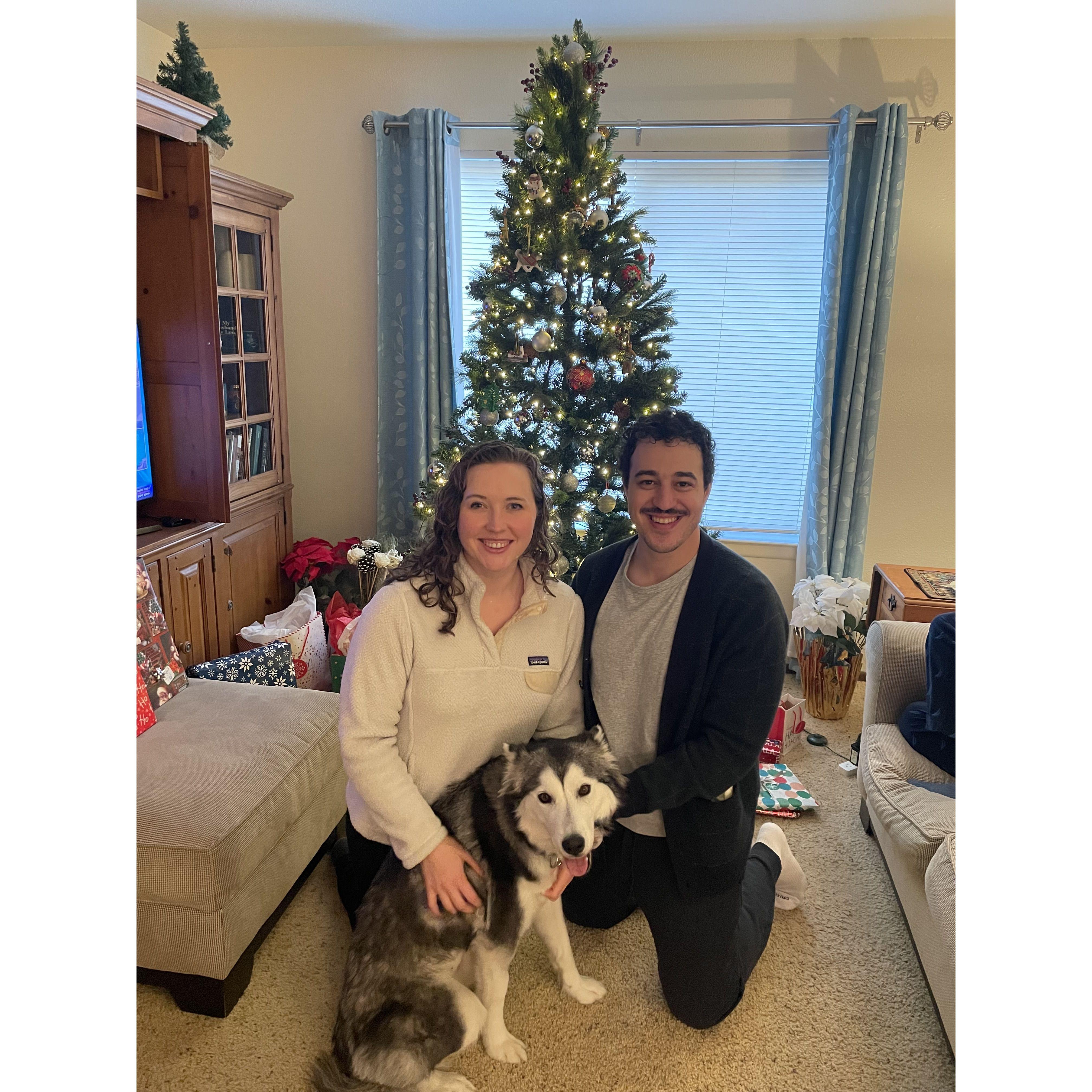 Holidays 2023 is when we welcomed Wiley into our life! She is the sweetest, craziest gal and we can't wait to have more adventures with her.