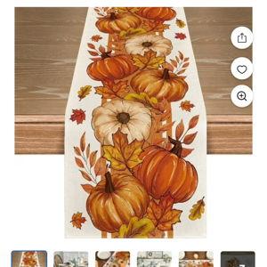 Autumn Table Runner