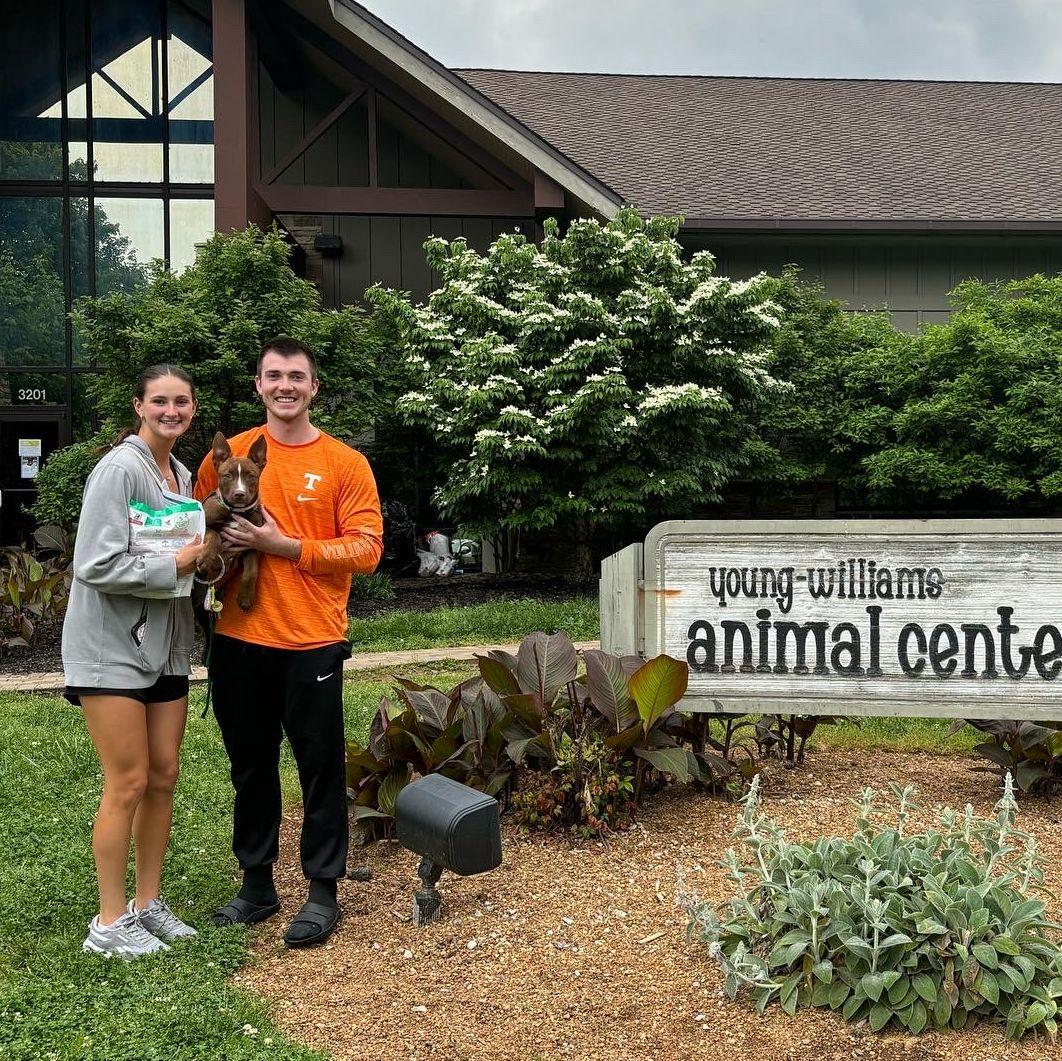 Avery and Grant got their dog Jo at Young Williams on 5/3/24!