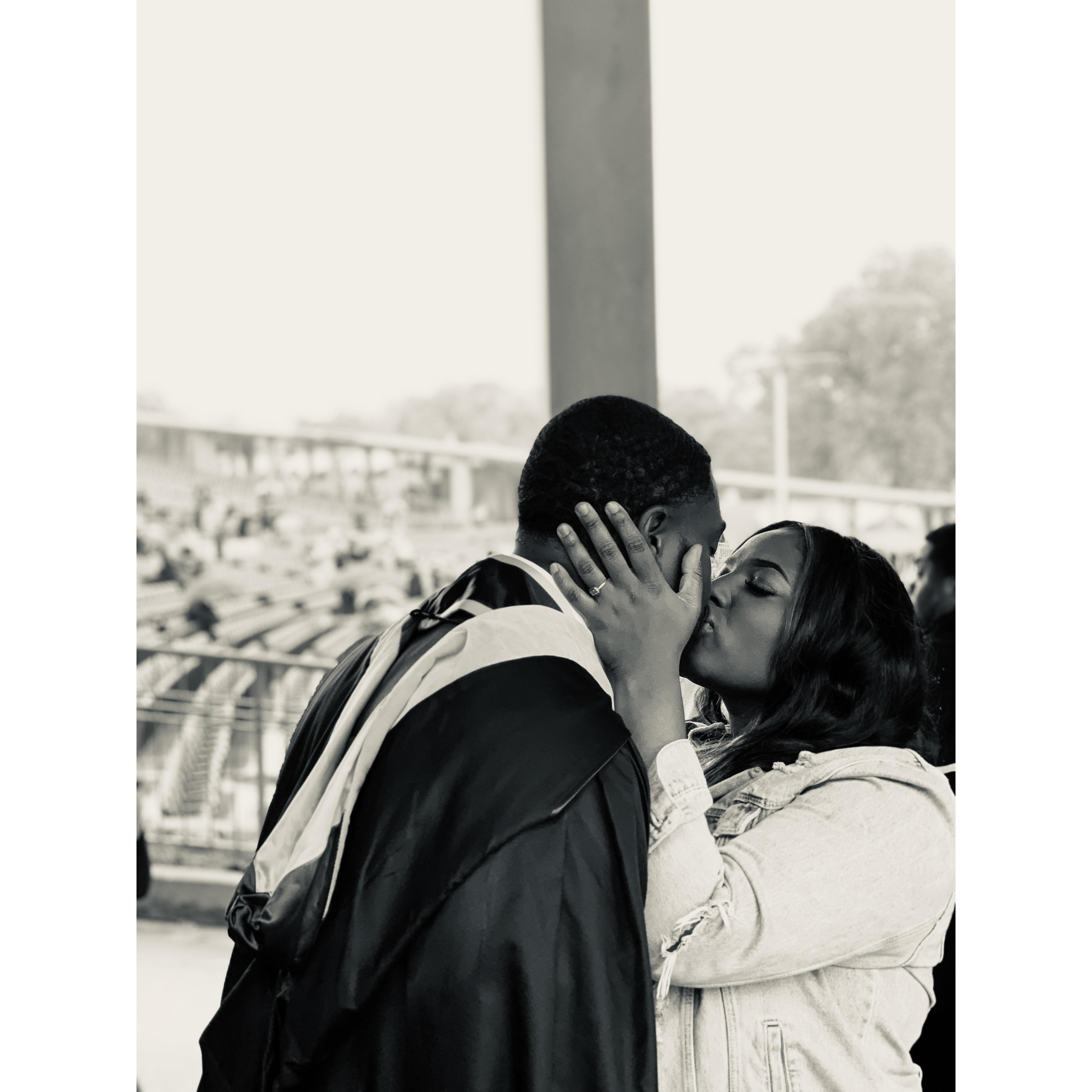 Delvon's MBA Graduation May 2019.