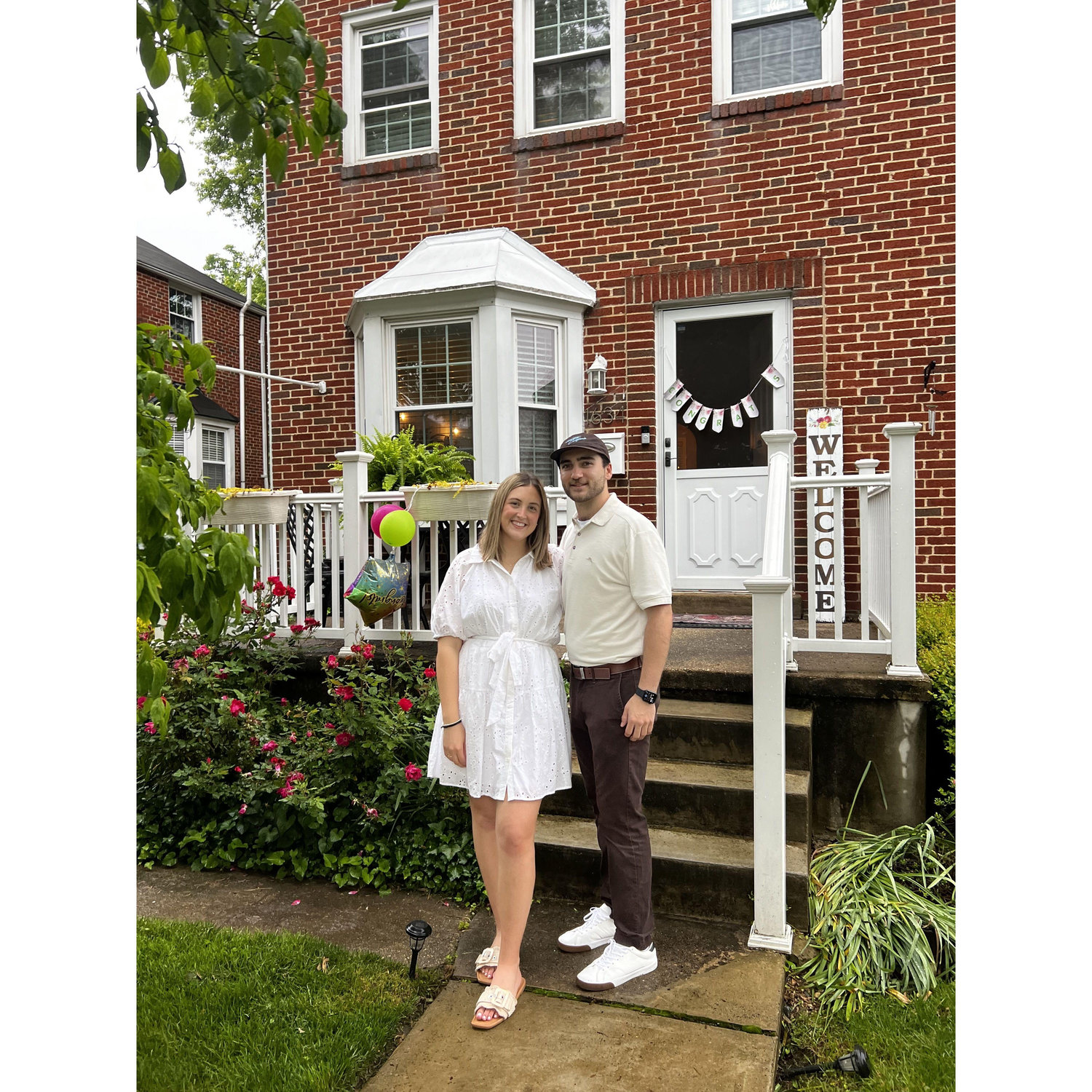 The day we closed on our house