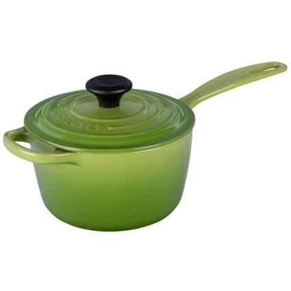 Le Creuset Signature Saucepan, 1¾ qt., Palm