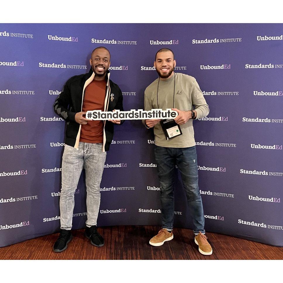 When AJ snuck into the educator's convention in Las Vegas