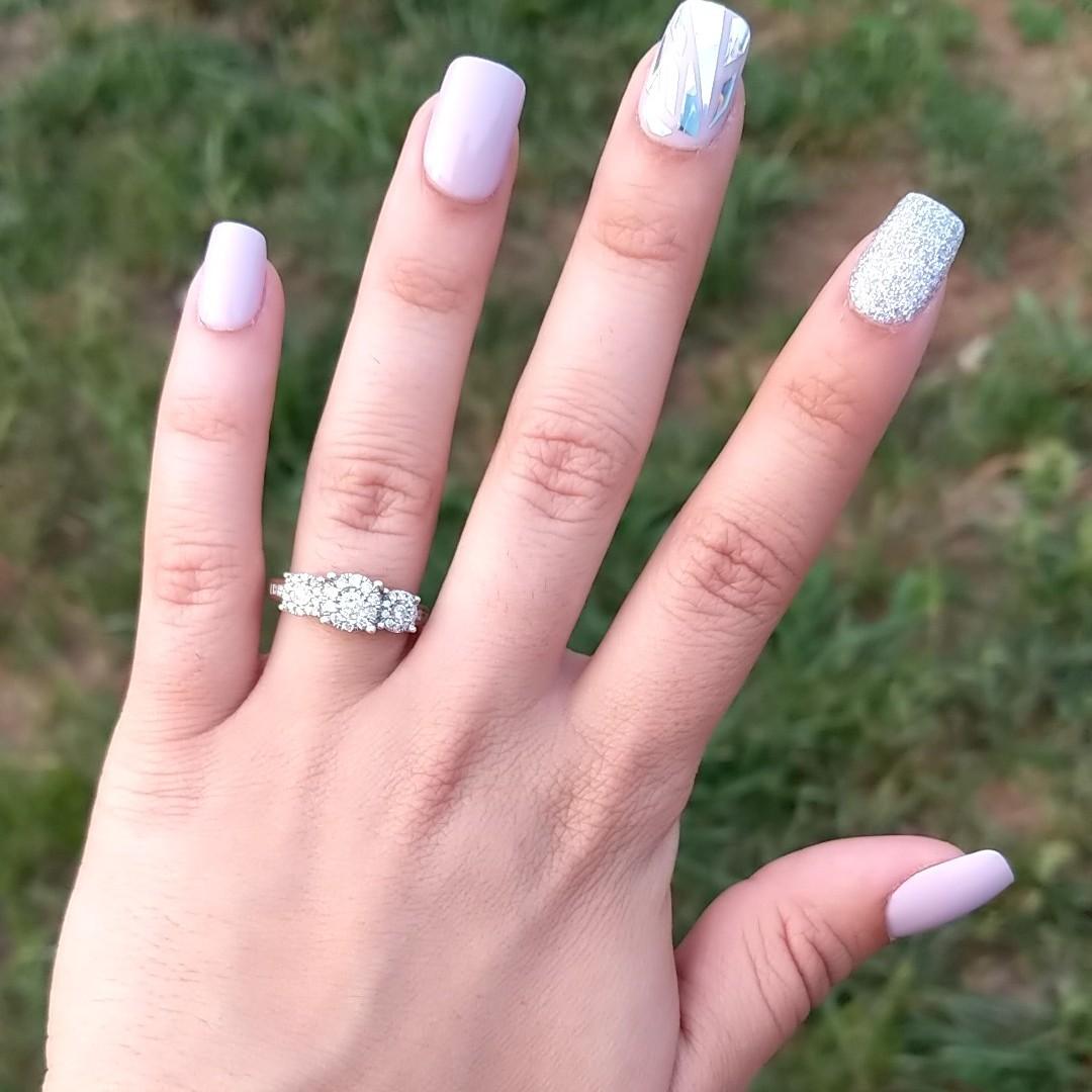 Morning after engagement!