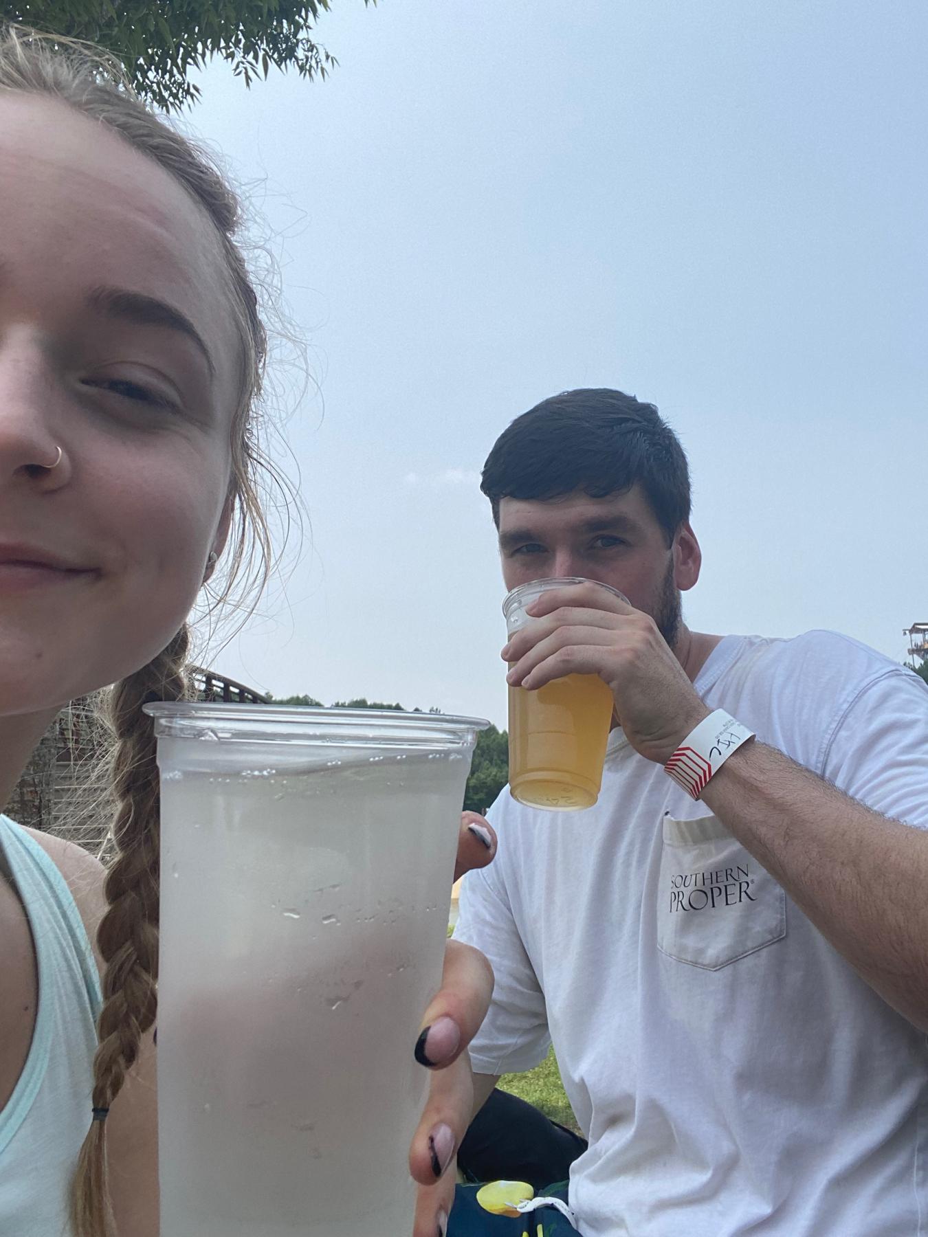 Our trip to the whitewater center in Charlotte, NC. Taking a quick break between zip lining, and whitewater rafting! 2021