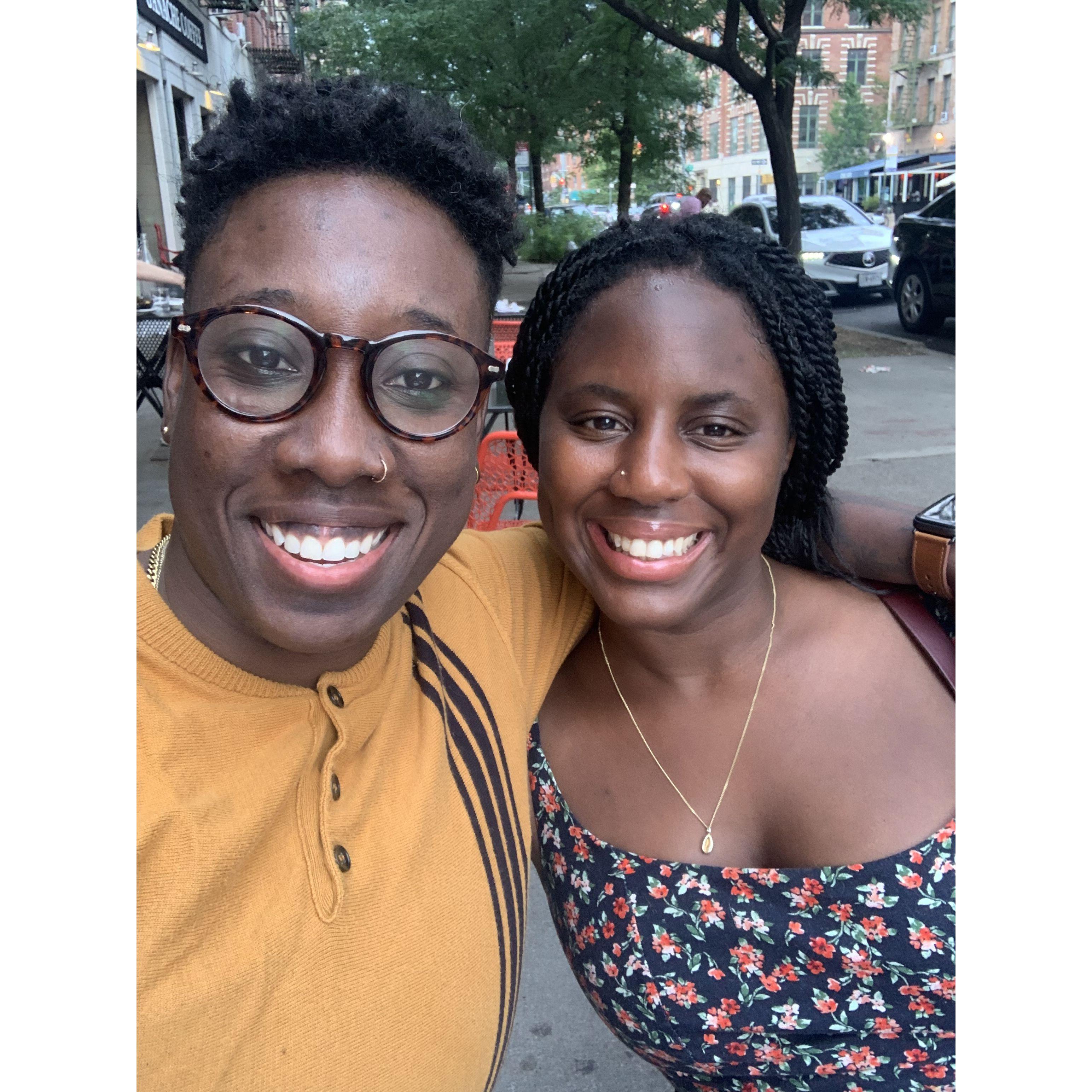Out and about in New York