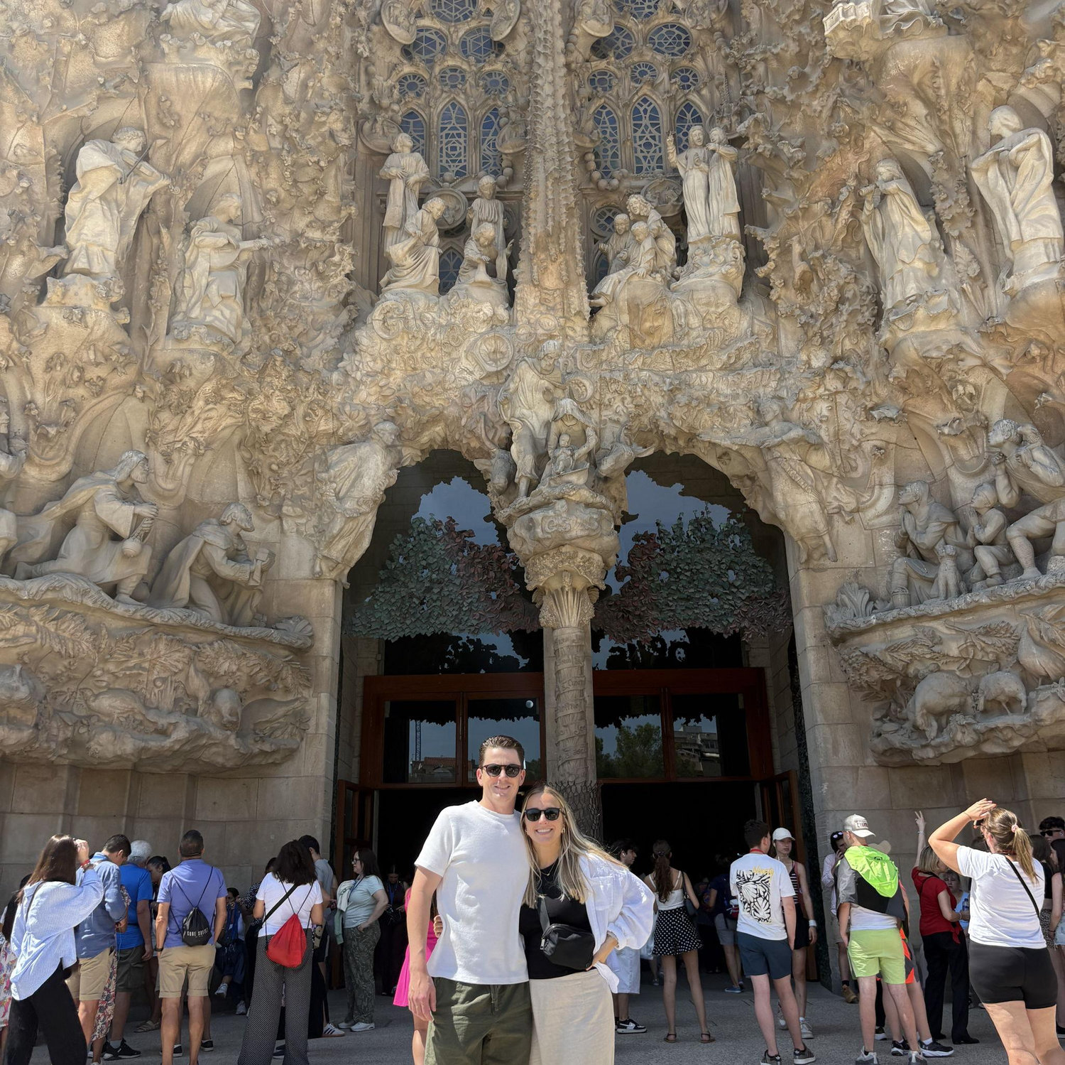 La Sagrada Familia in Barcelona, Spain