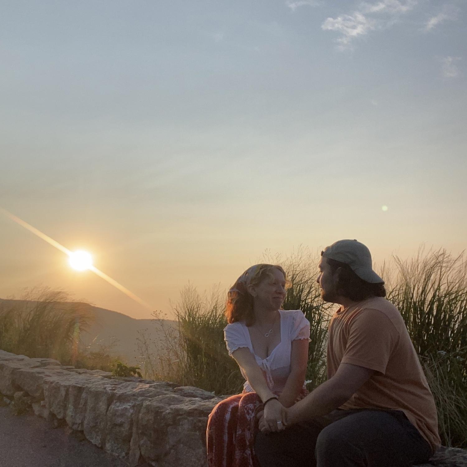 We took these all ourselves as we kept driving through the Shenandoah National Park as the sun began to set!