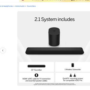 VIZIO - 2.1 Soundbar