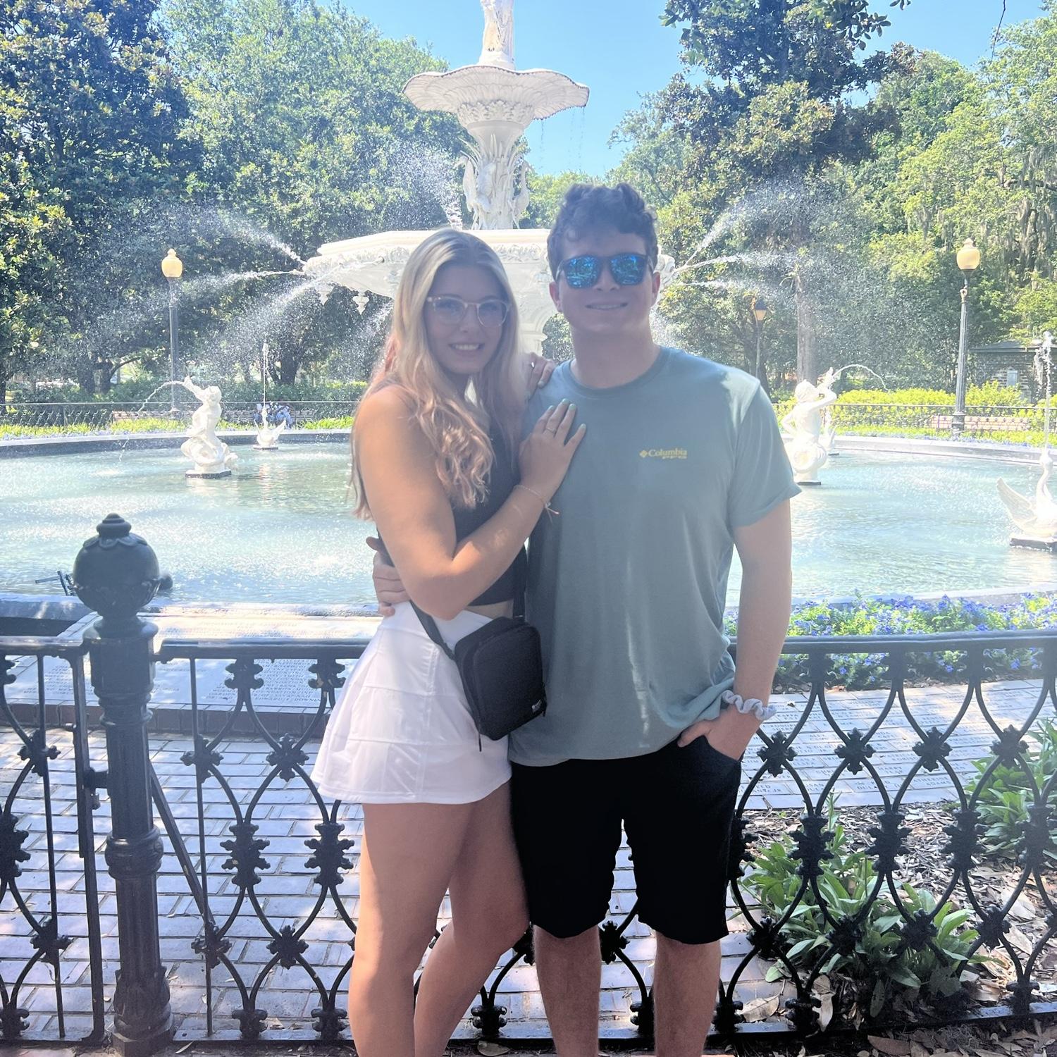 The Forsyth Park fountain