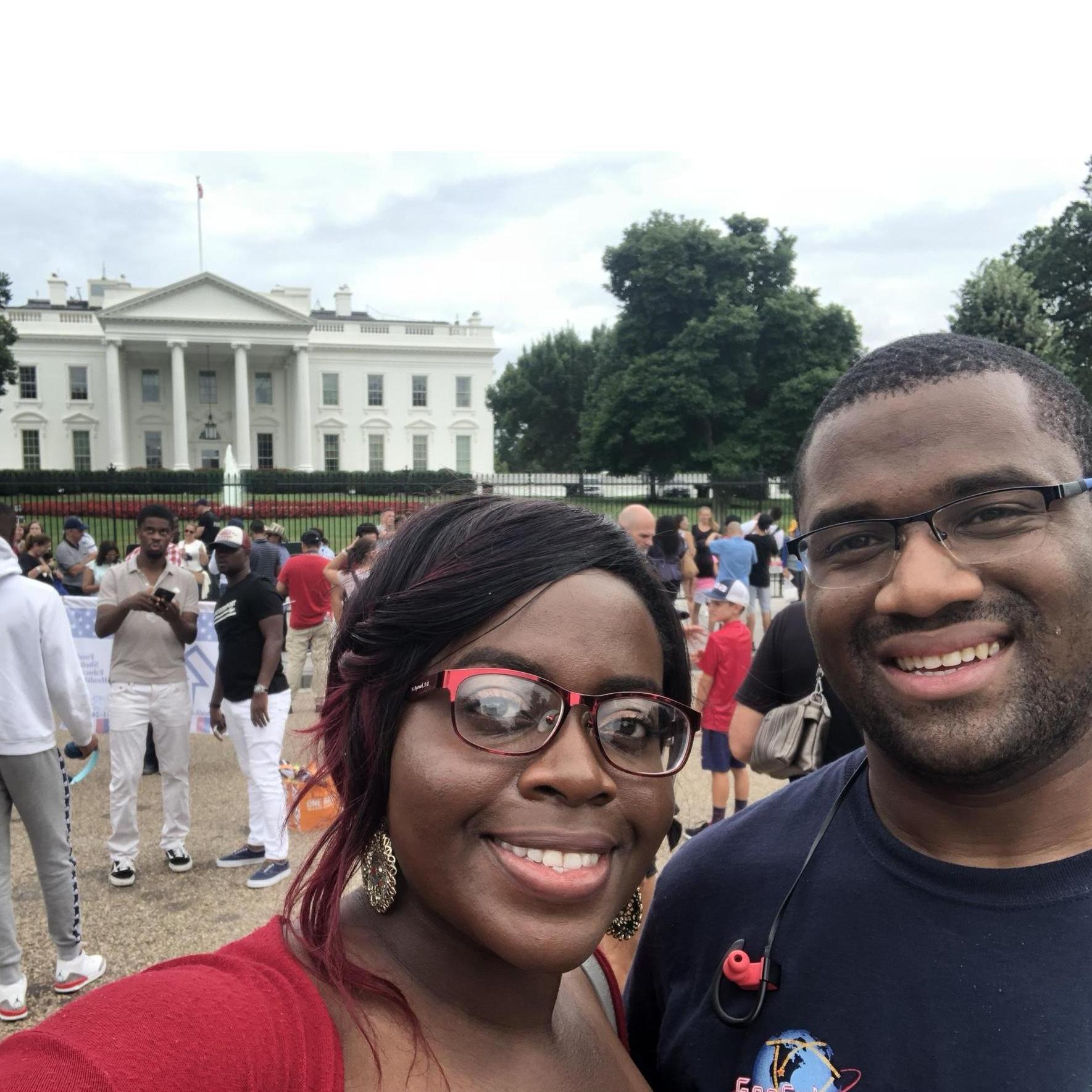At the White House