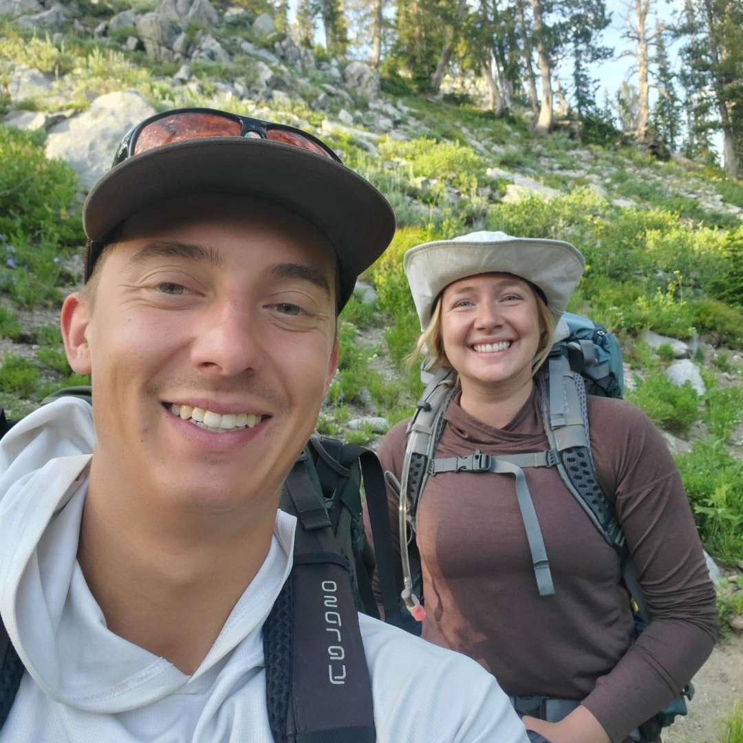 First backapcking trip together in summer 2023