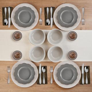 Gia 12-Piece Dinnerware Set, Service for 4