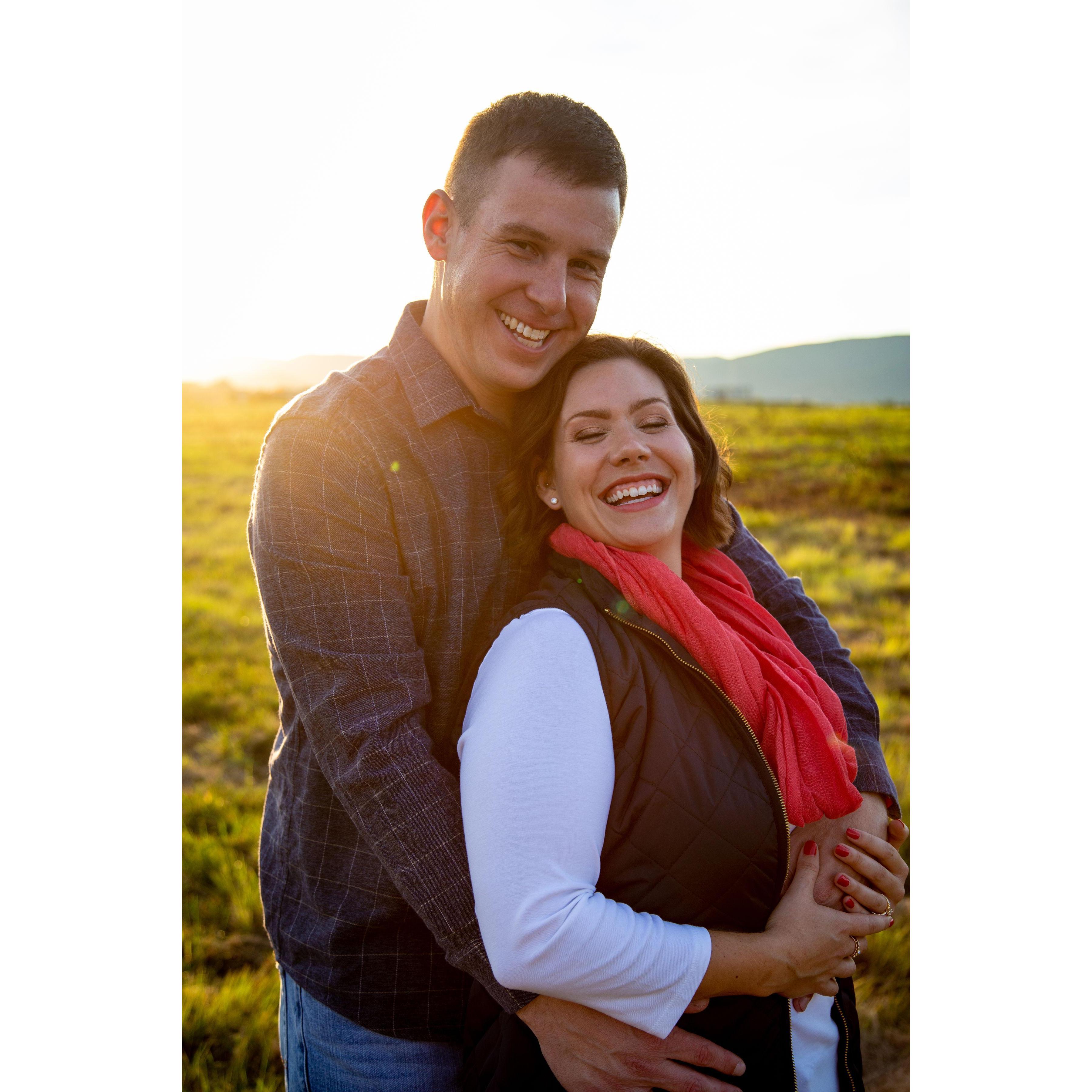 Our engagement photos were a fun photoshoot around our adopted home of Roanoke, Virginia.
