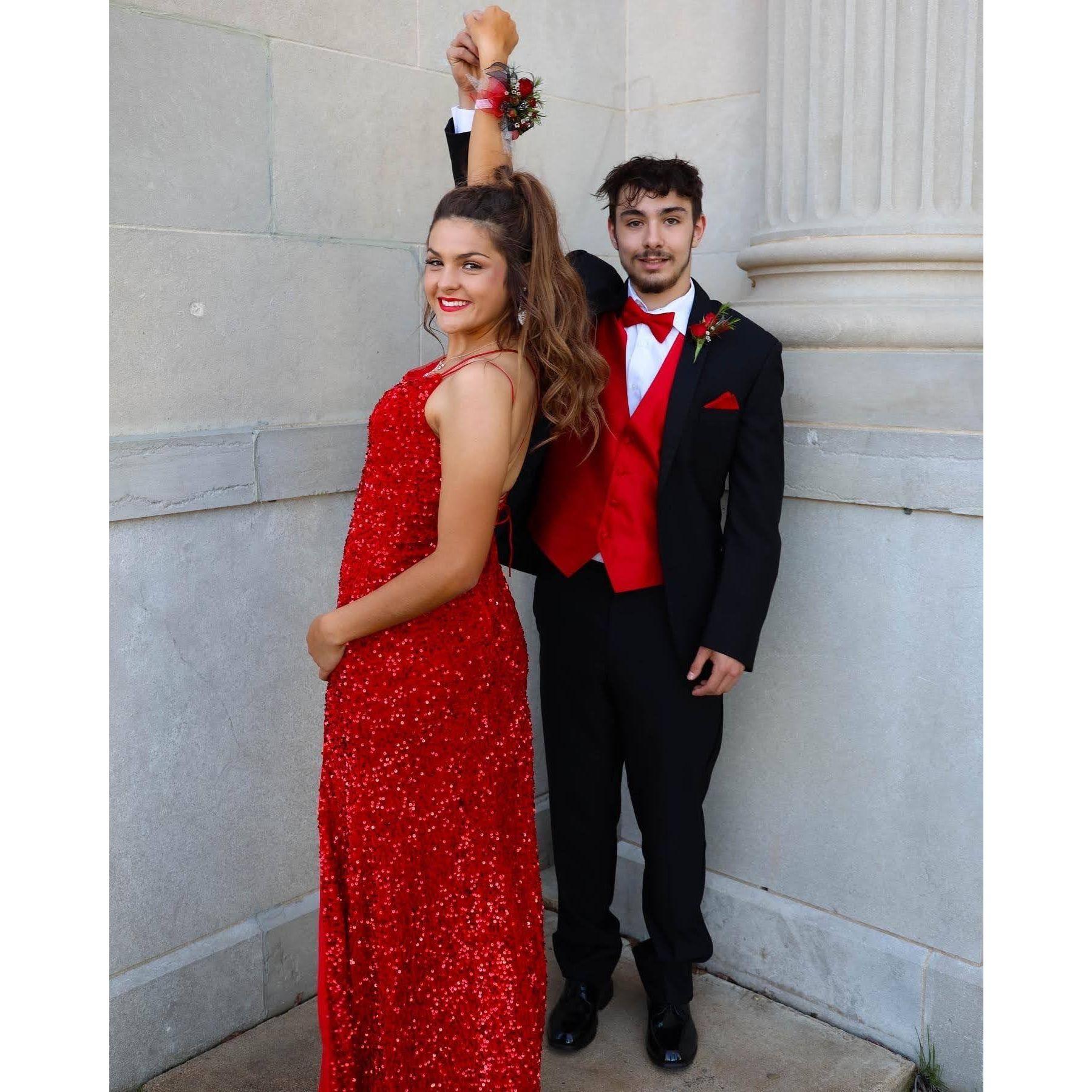 Our 2nd prom together!