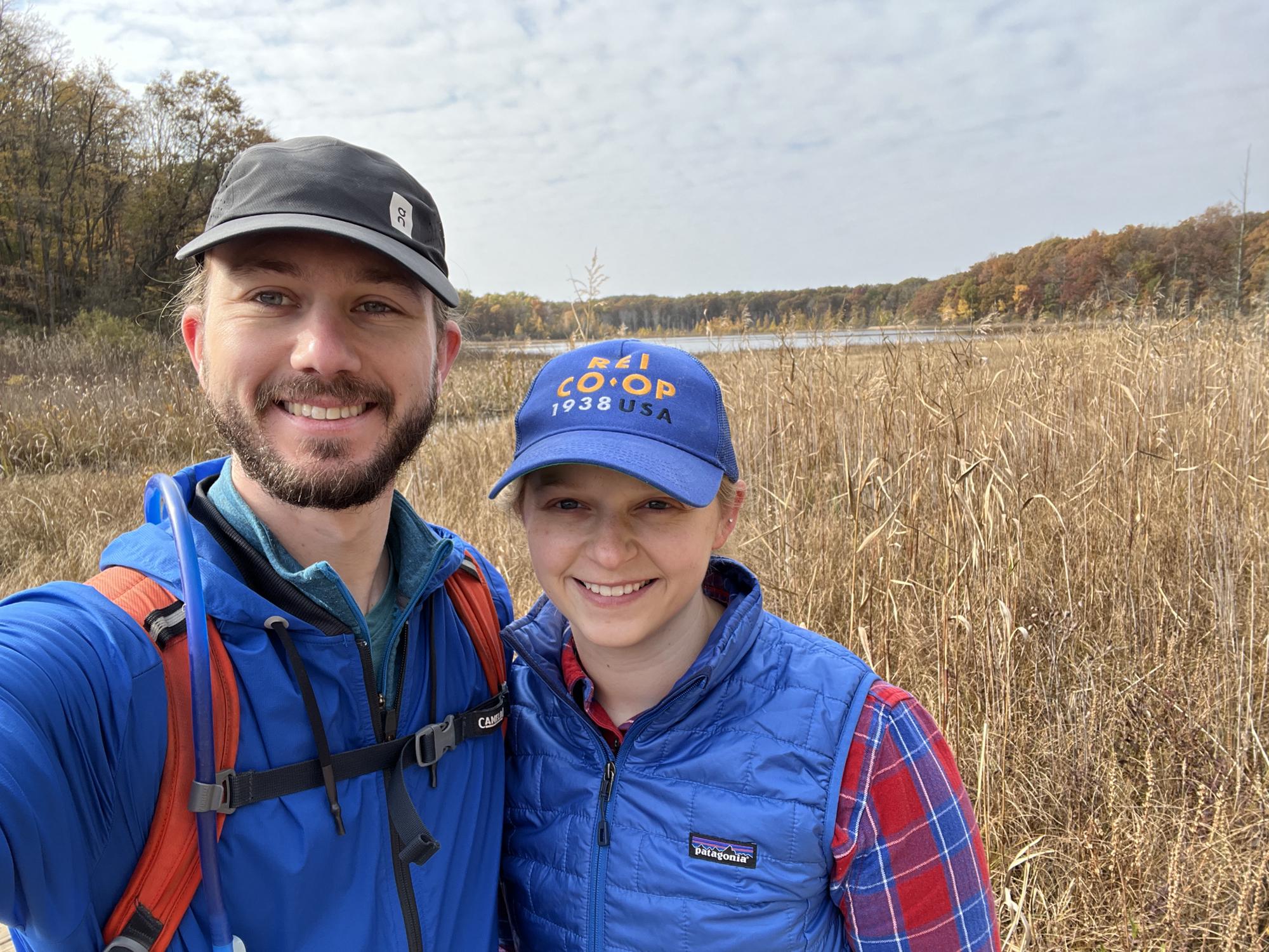 Fall hiking at Sleepy Hollow State Park - September 2021