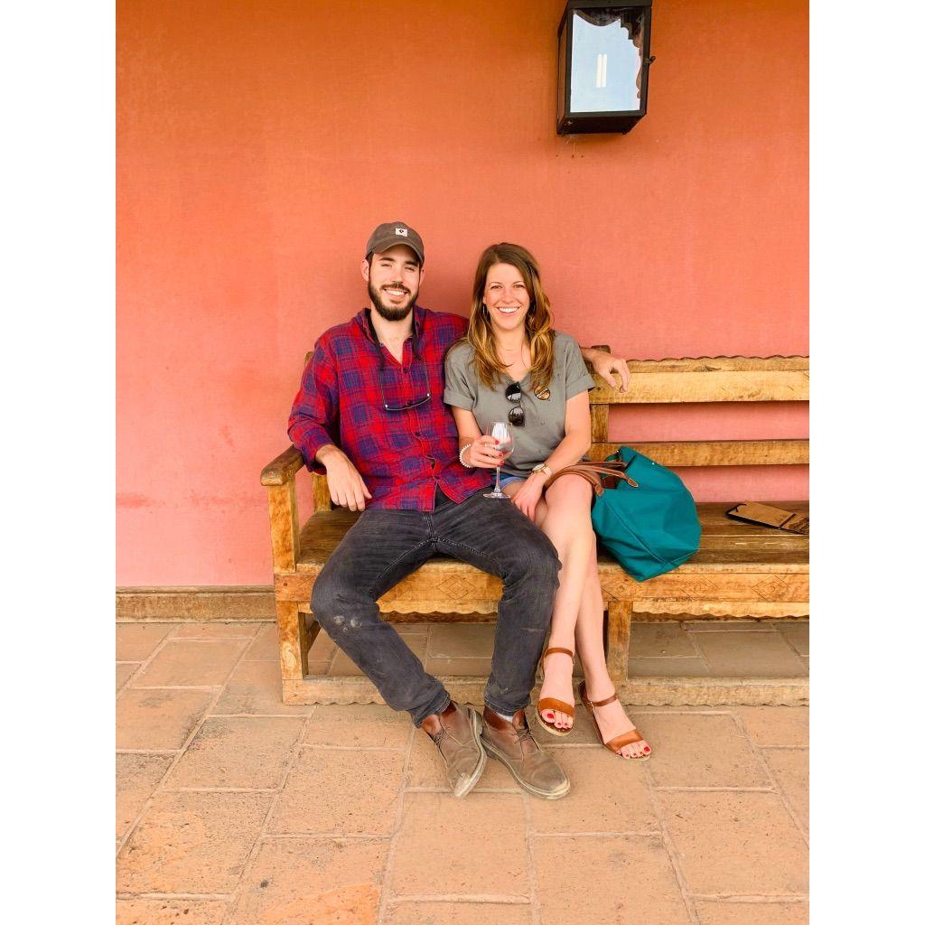 South America - somewhere on a vineyard.