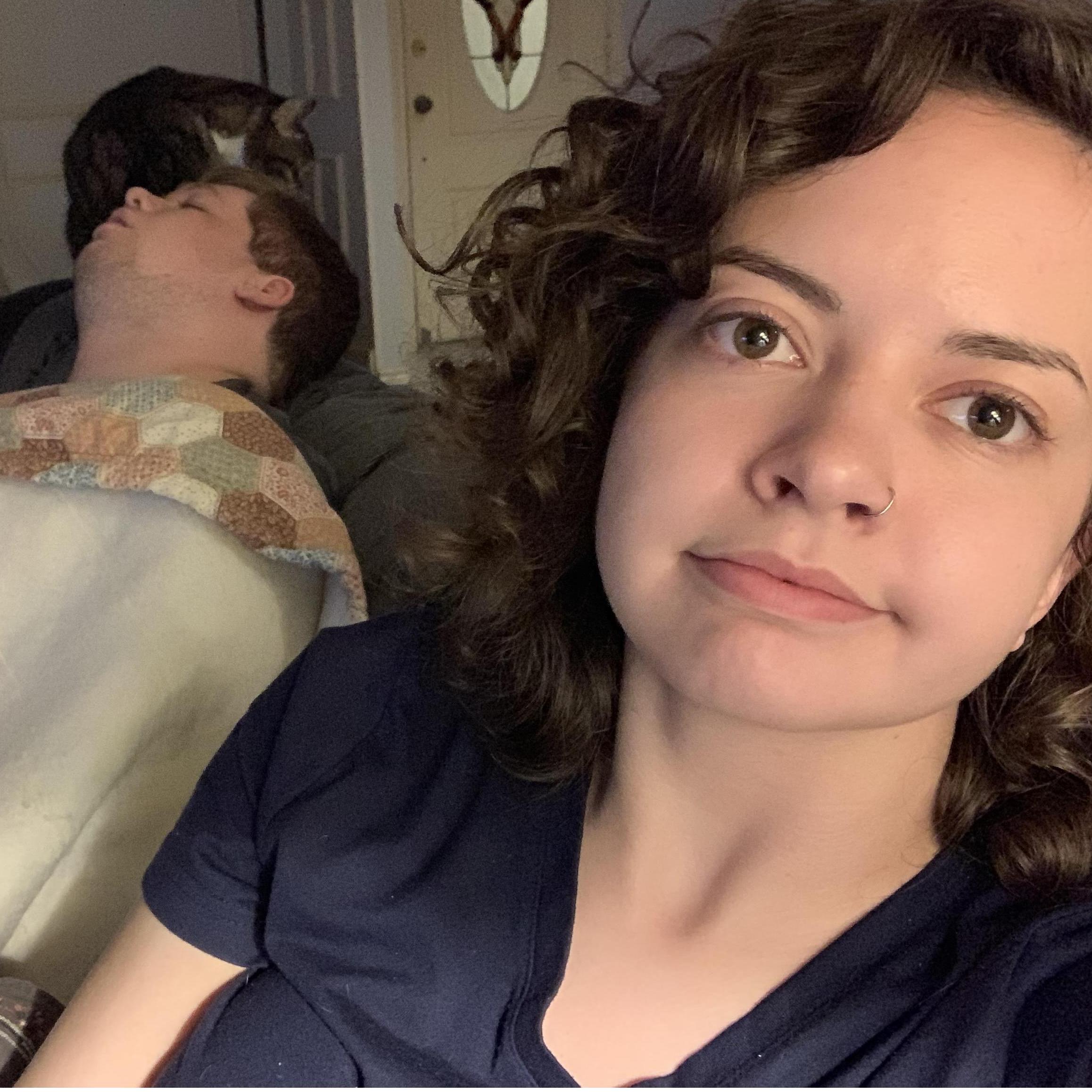 He can watch Macbeth, but likes to fall asleep when watching 10 Things I Hate about You. It doesn't make sense.