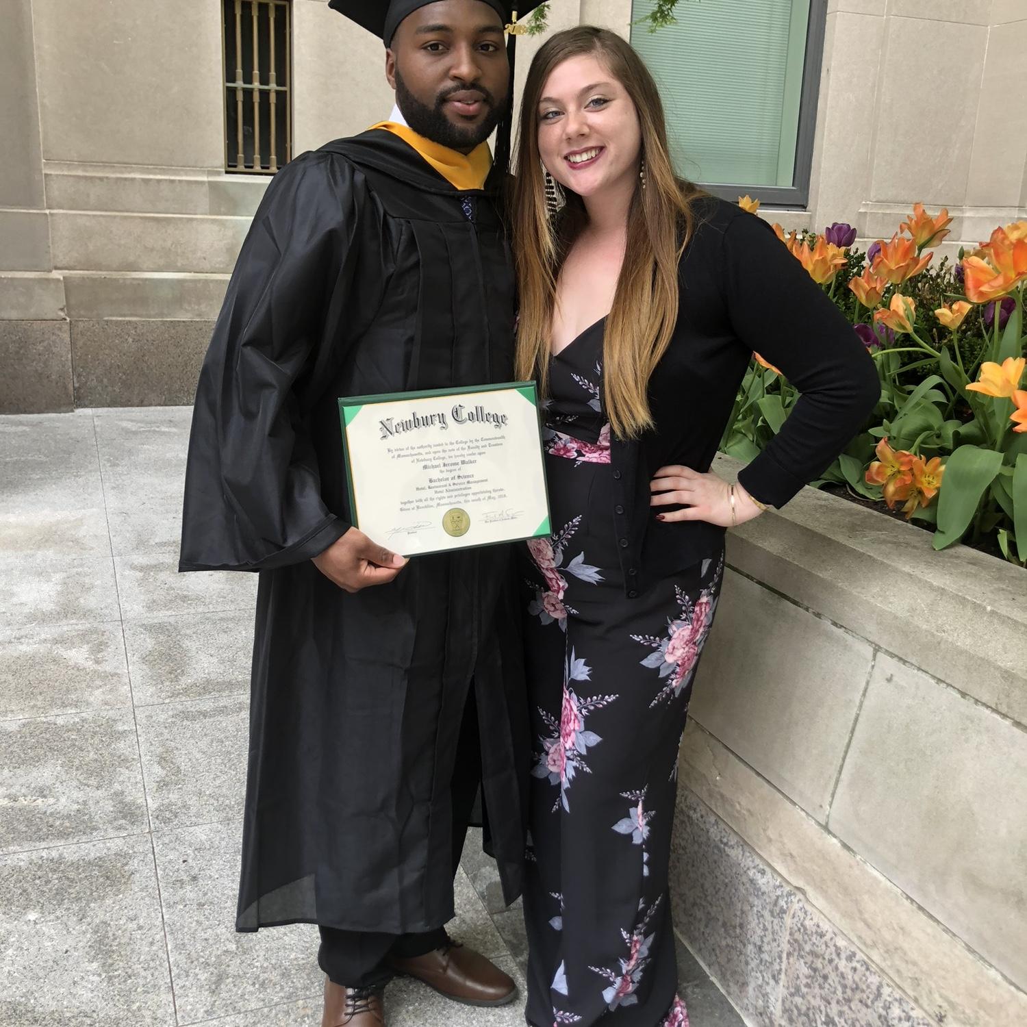 Mikey’s graduation in 2018 🥲