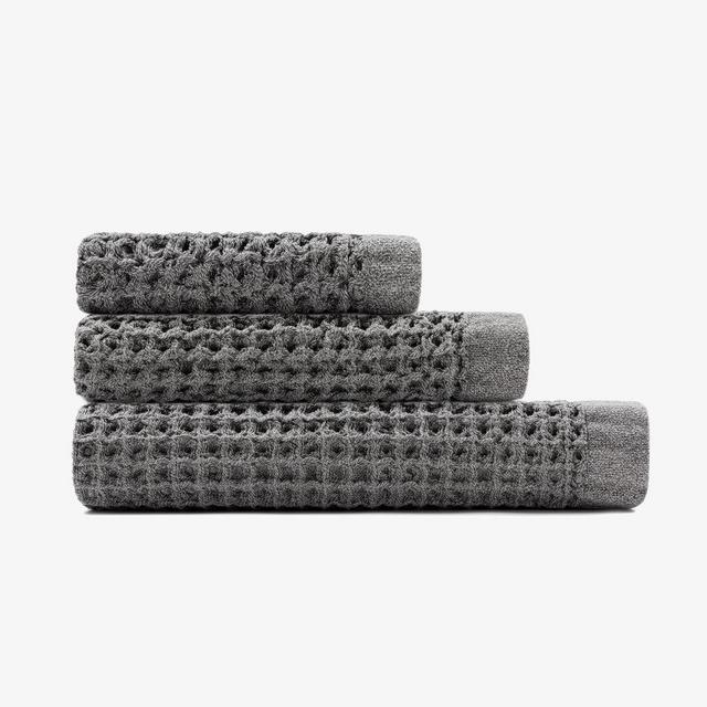 Waffle Bath Towel Set