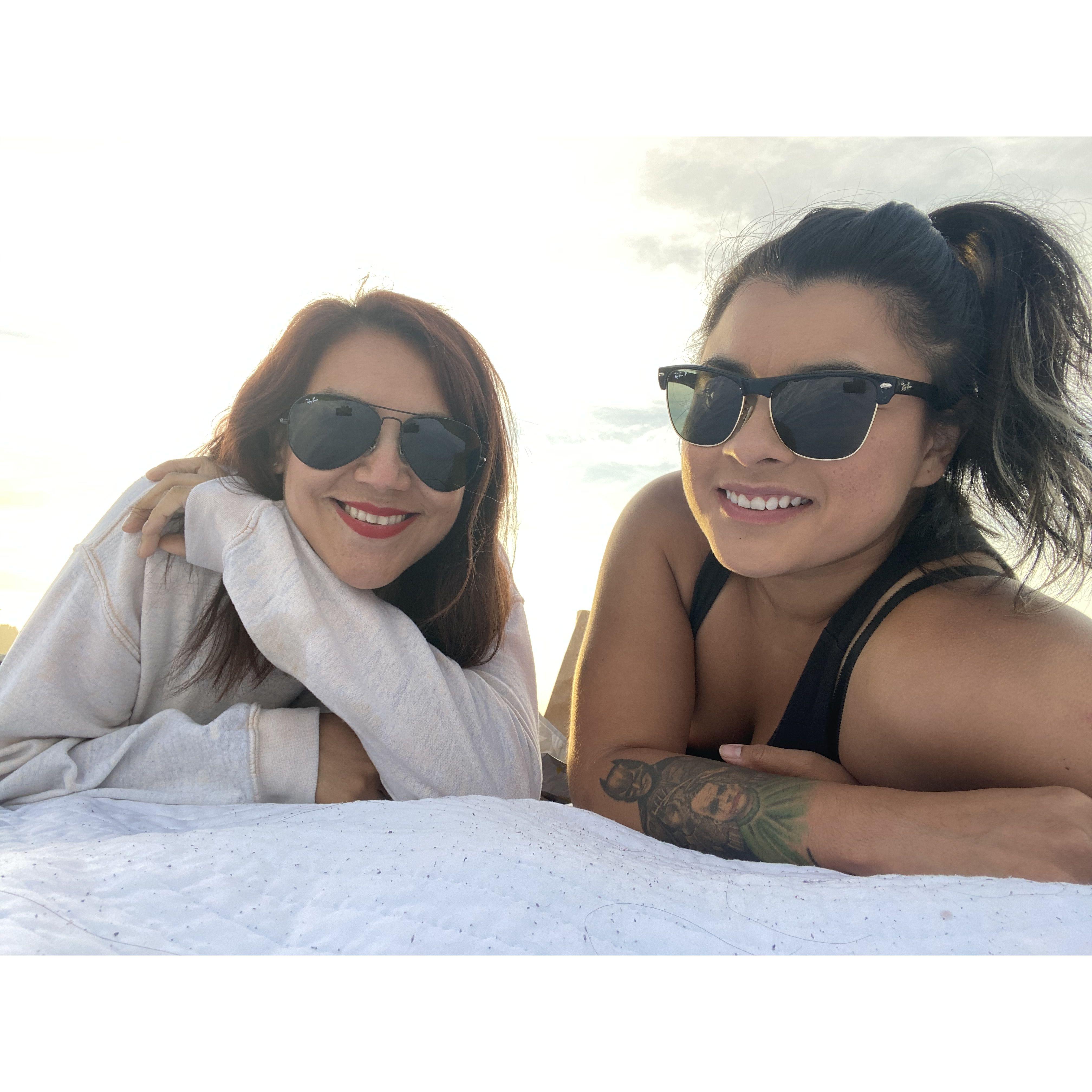 We love the beach. Pacifica, CA. 2020.