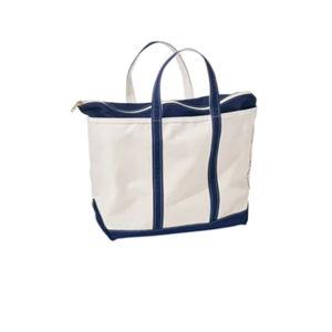 LLBean Large Zip Top Boat and Tote