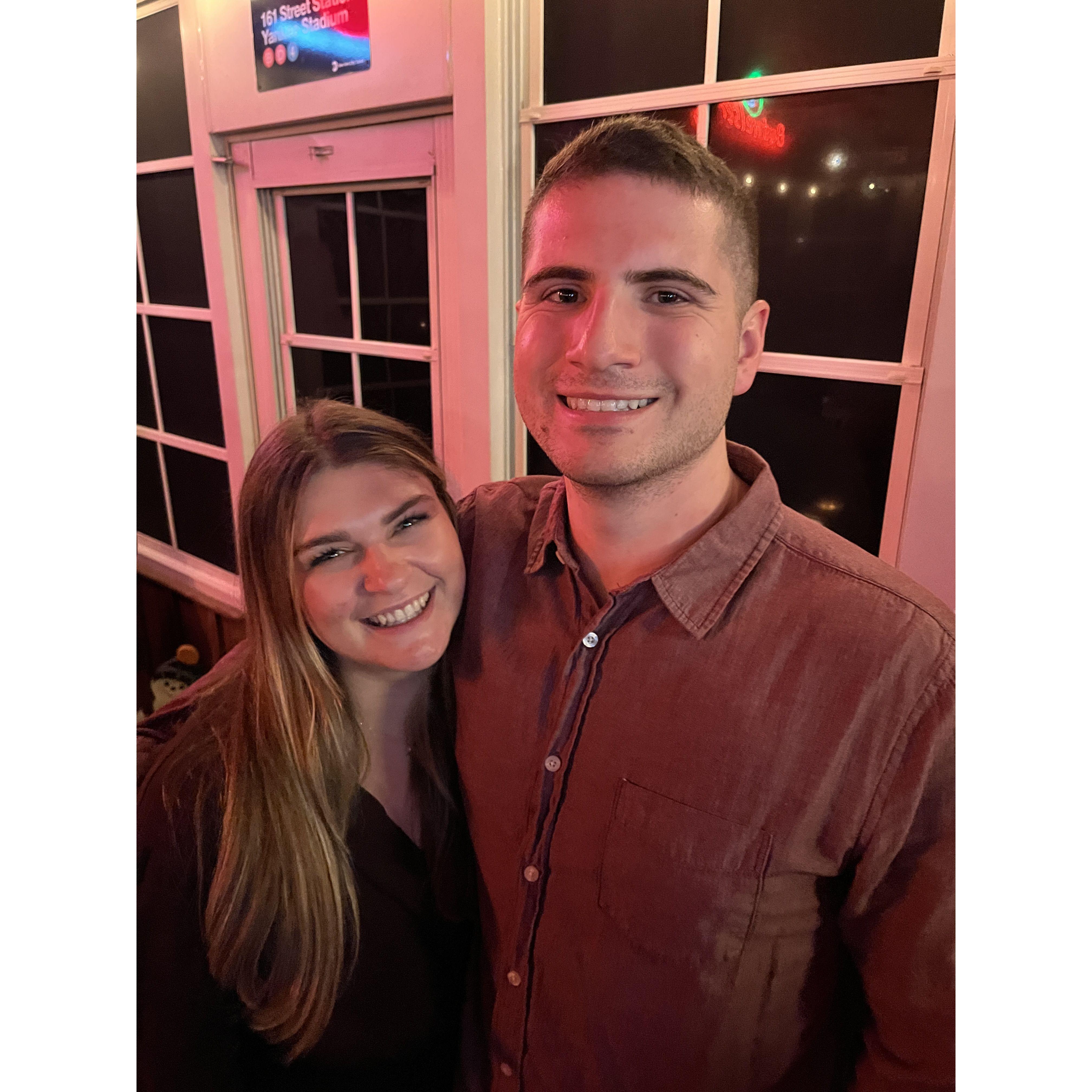 our first Thanksgiving together!